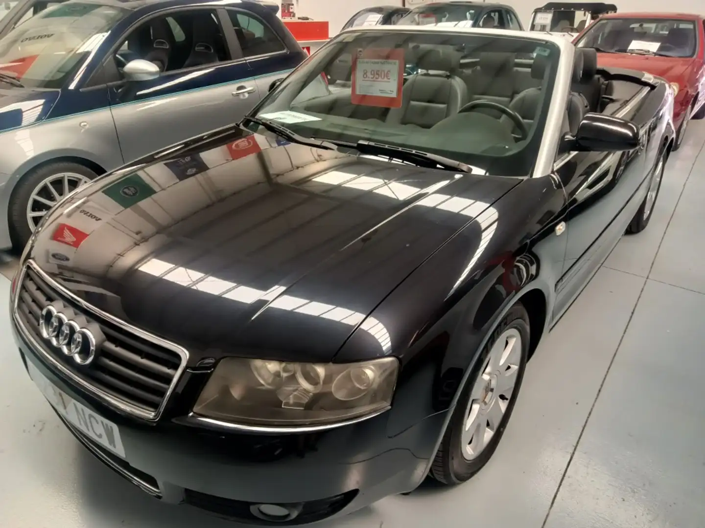 Audi A4 Descapotable Automático de 2 Puertas Negro - 1