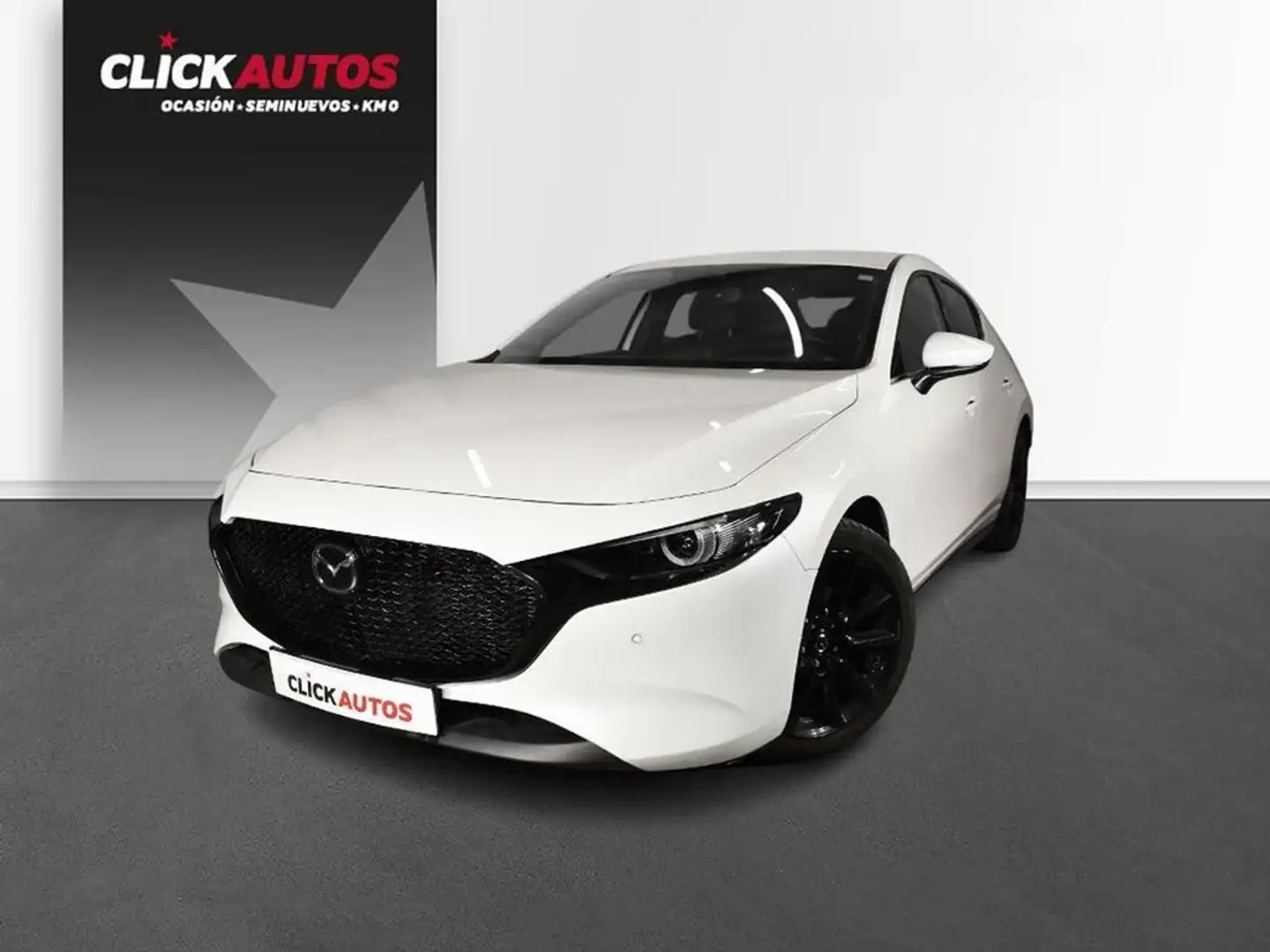 Mazda 3 2.0 e-SkyactivX 186CV MHEV Zenith Blanco - 1