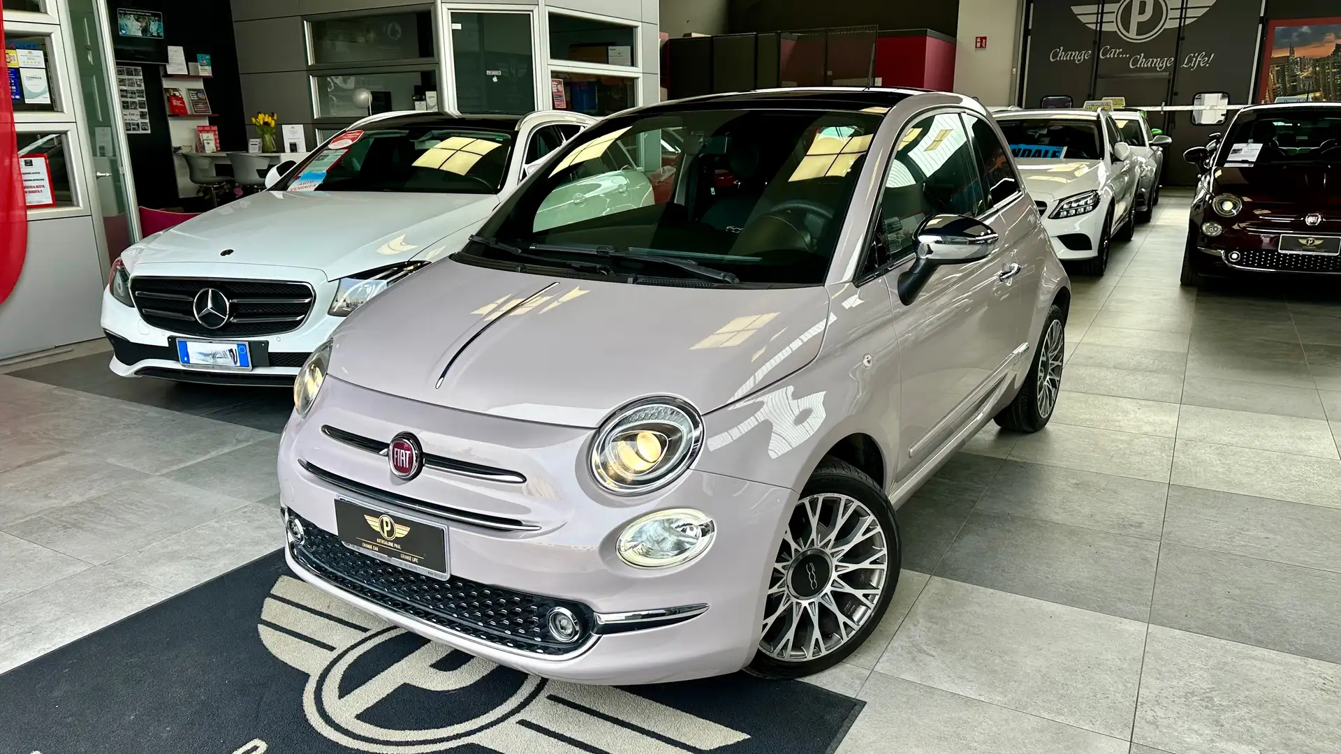 Fiat 500 1.2  Benzina 69CV Dualogic Star My20 Grigio - 1