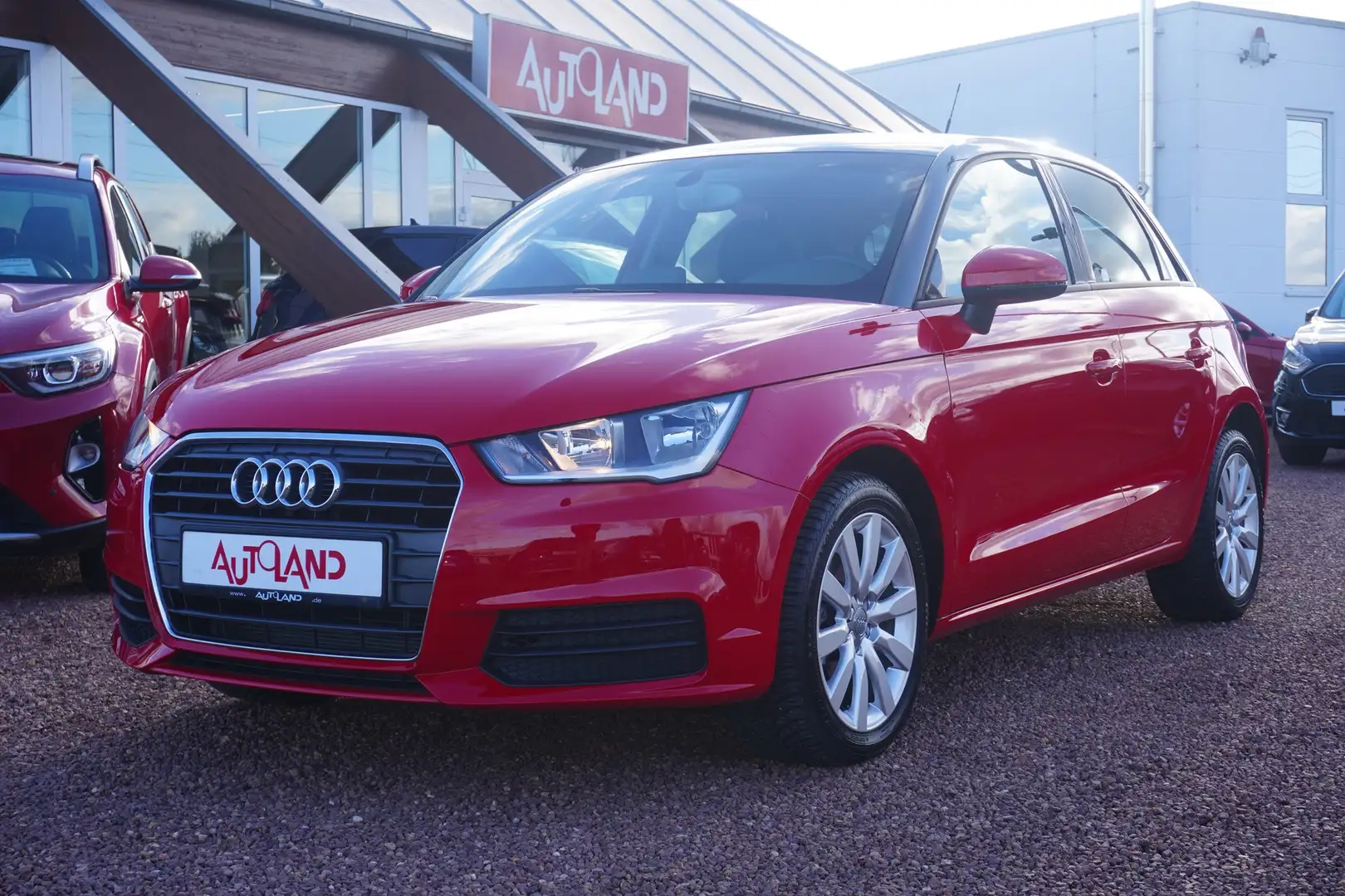 Audi A1 Sportback 1.4 TFSI S-Tronic Sitzheizung Rot - 2