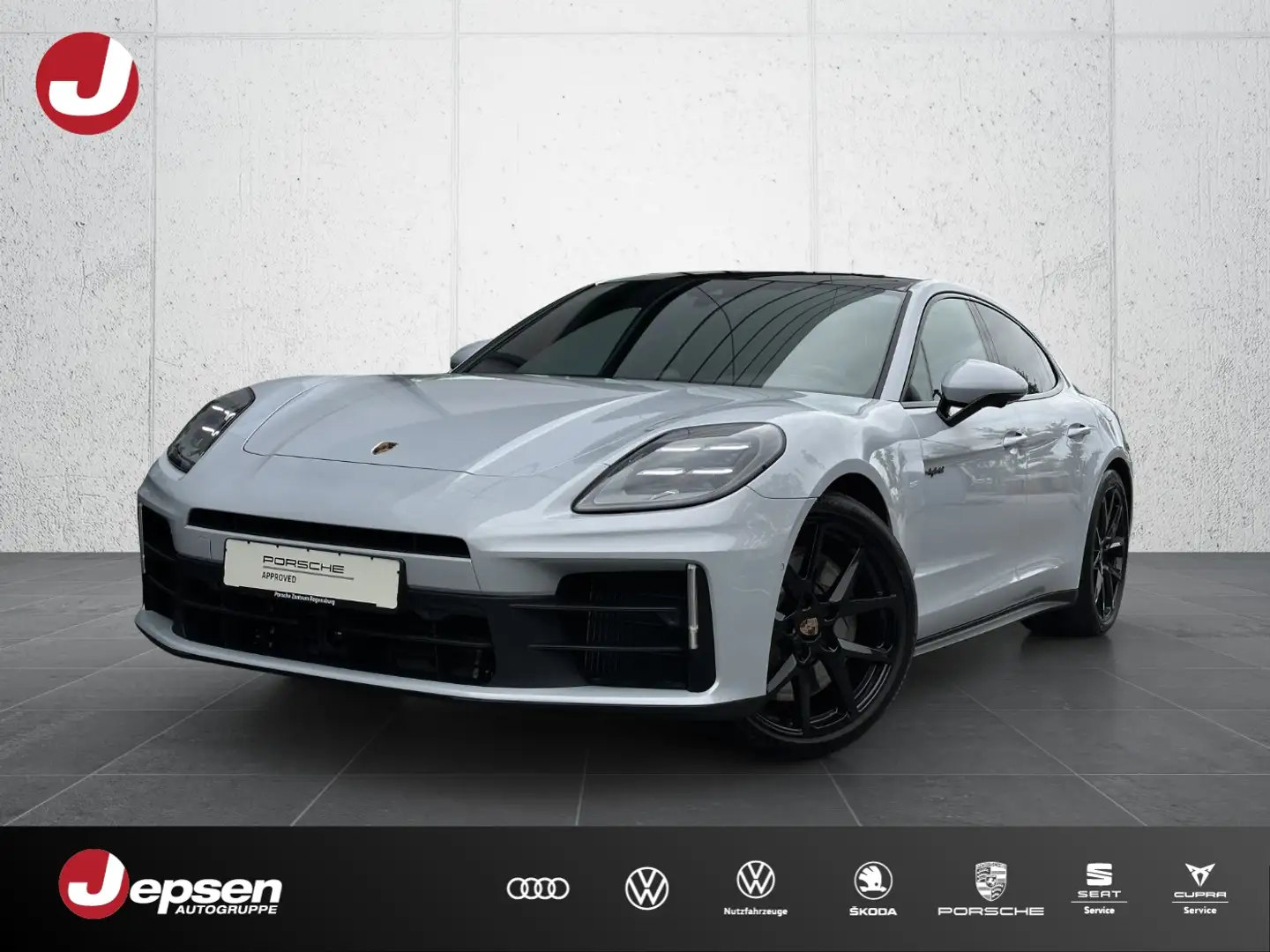 Porsche Panamera 4S E-Hybrid PANO BOSE Beifahrerdisplay Grau - 1