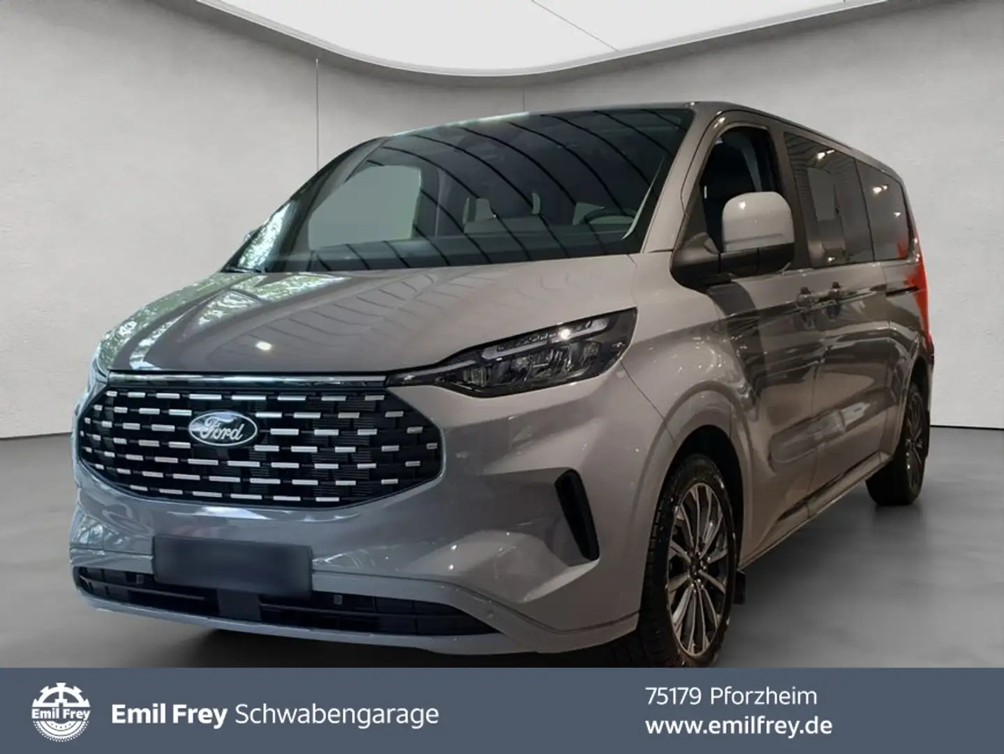 Ford Tourneo Custom 320 L2H1 4x4 Autm. Titanium 125 kW, Grau - 1