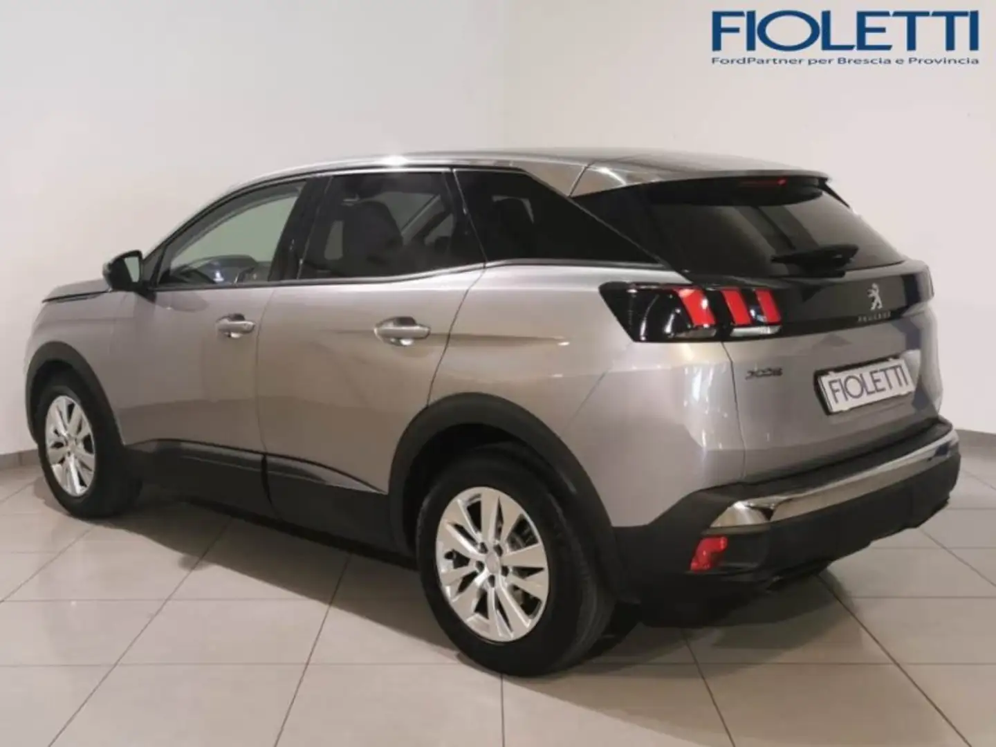 Peugeot 3008 2ª SERIE BLUEHDI 130 S&S ALLURE Zilver - 2