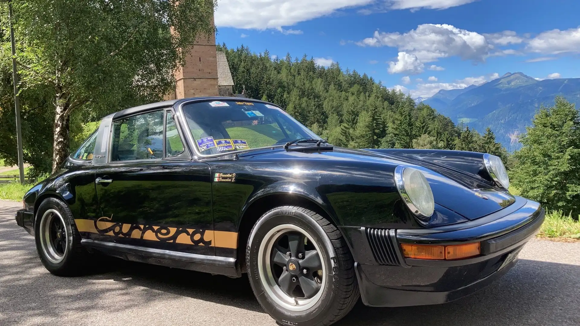 Porsche 911 targa Nero - 2