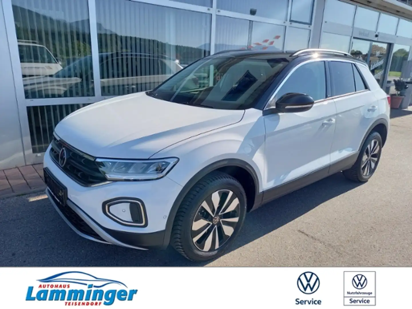 Volkswagen T-Roc Move NAVI BEATS-SOUND SHZ PDC Blanc - 1