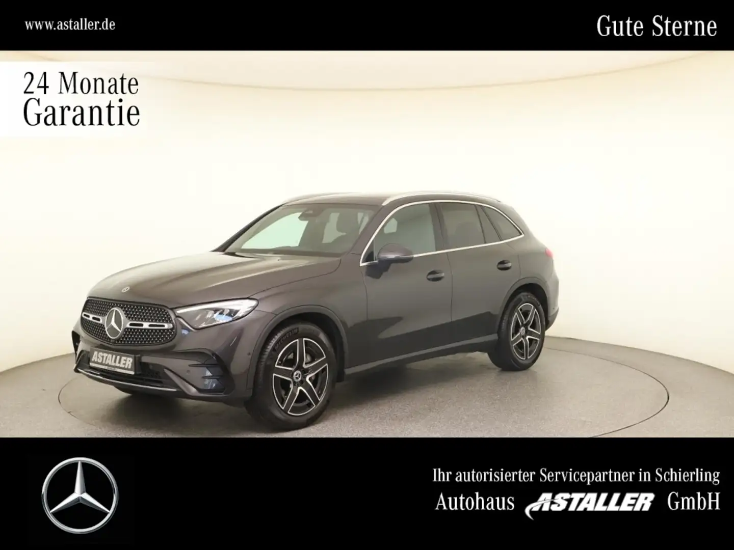 Mercedes-Benz GLC 200 4M AMG Line 2x LED+PANO+AHK+19"+Winterp. Szürke - 1