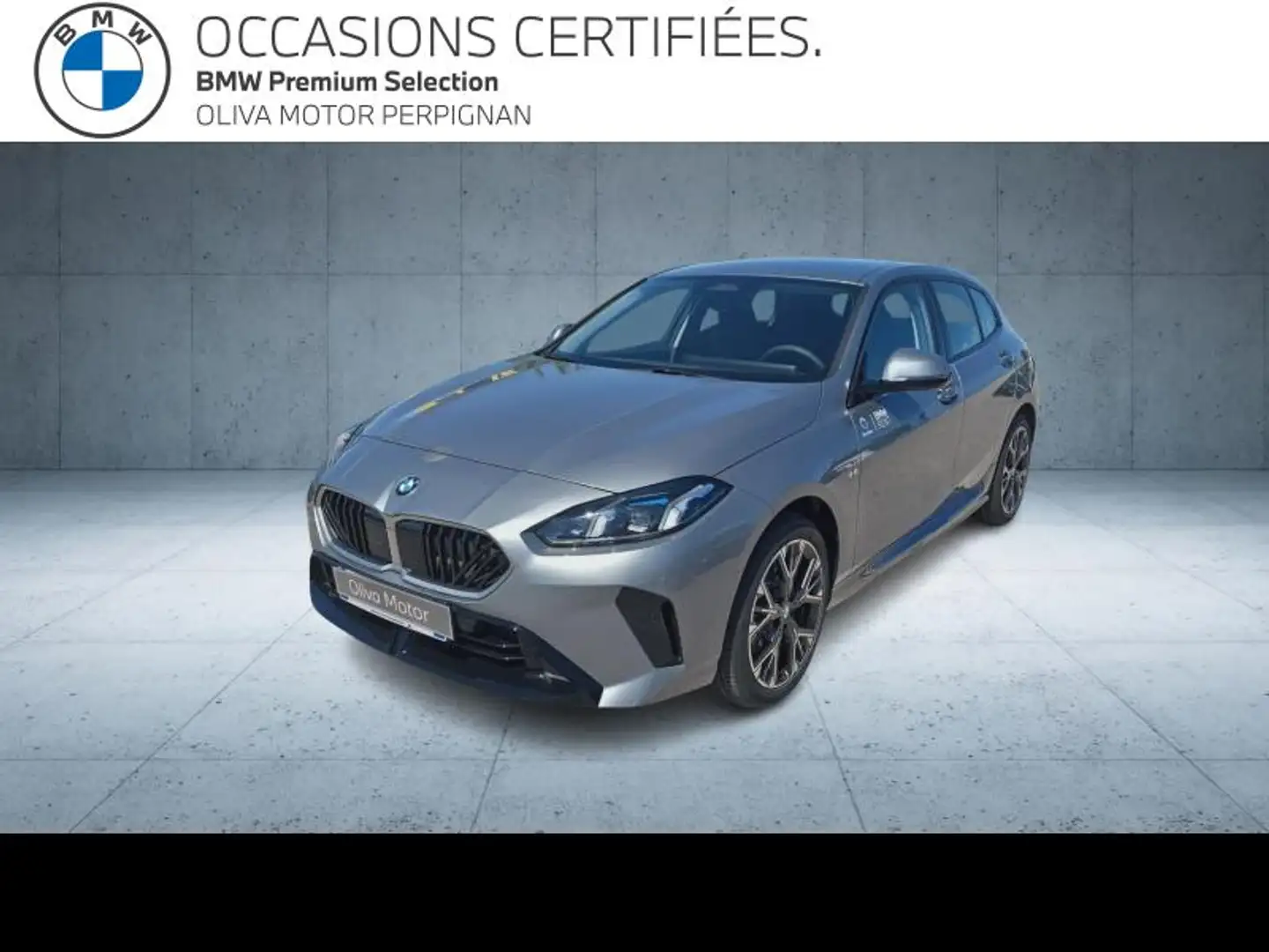 BMW 116 116A 122ch M Sport Design DKG7 Gris - 1