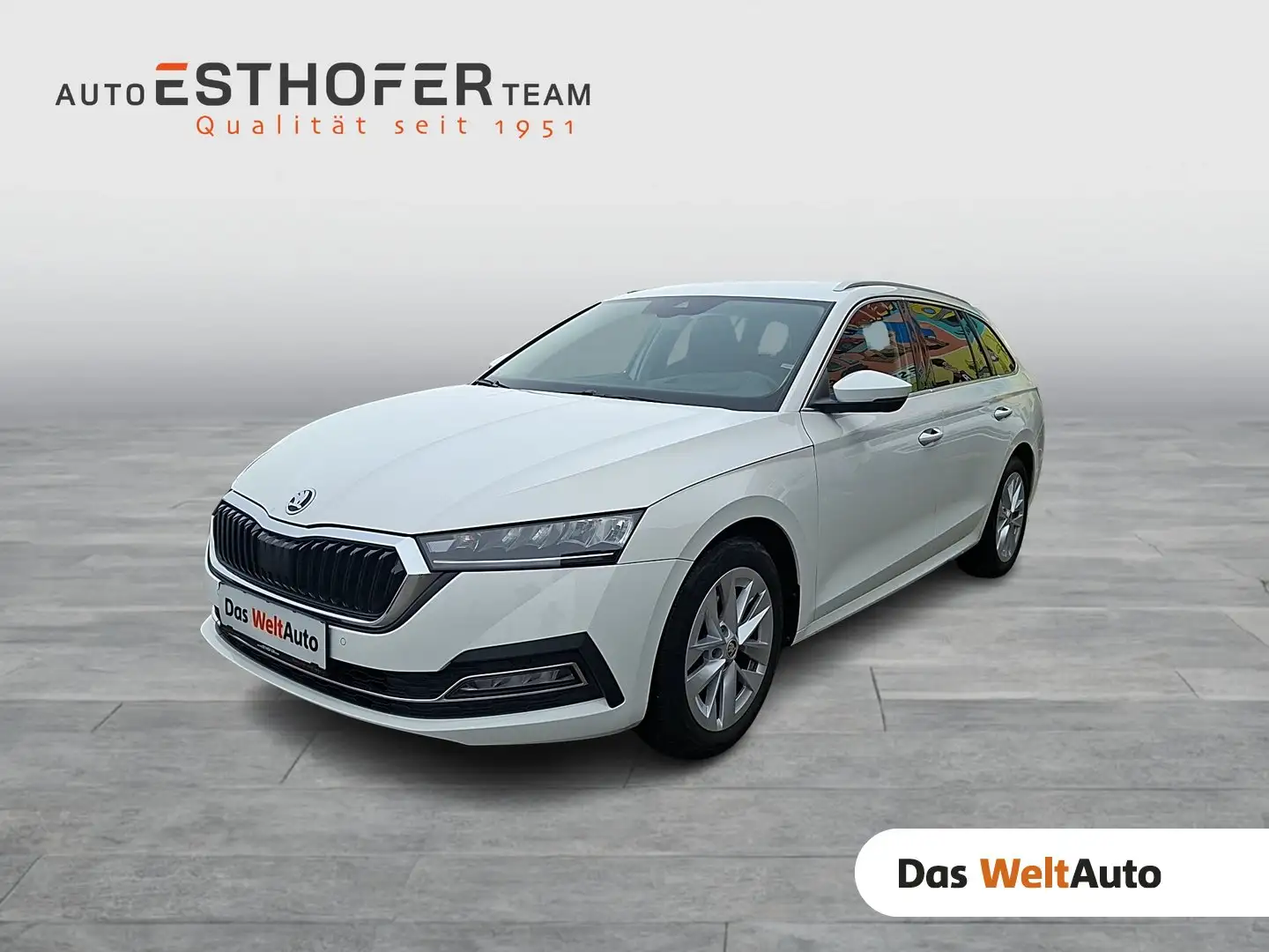 Skoda Octavia Style TDI DSG Weiß - 1
