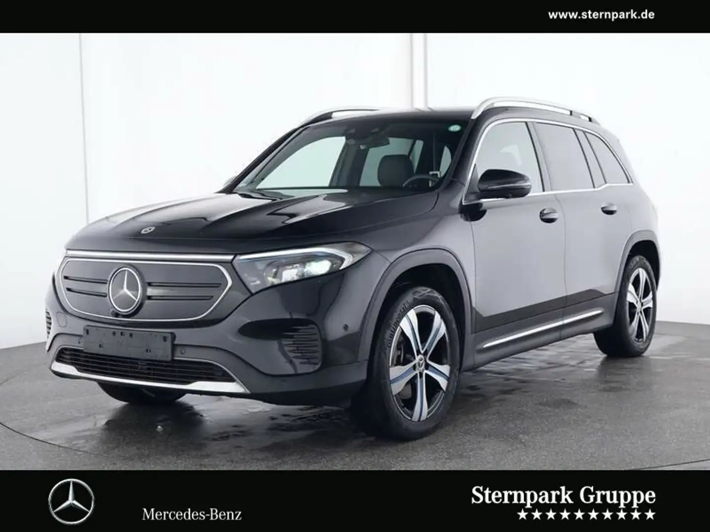 Mercedes-Benz EQB 350 EQB 350 4M Electric Art 7-Seat Distro+360°Kamera Černá - 1