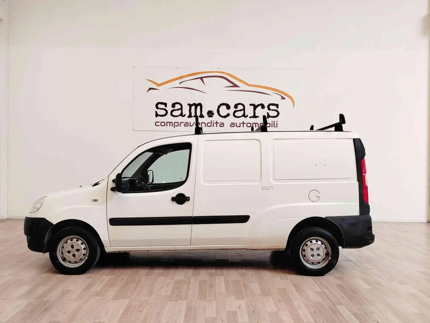 Fiat Doblo Doblò 1.6 16V Nat.Pow. Car. Maxi Blanc - 2