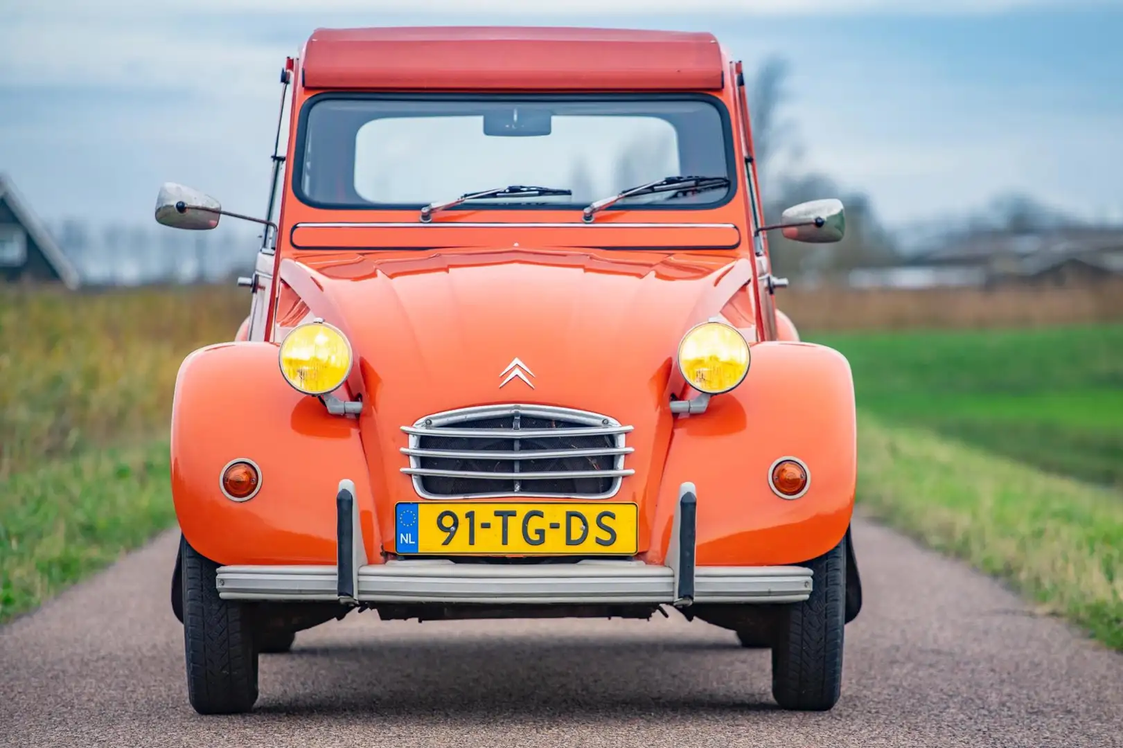 Citroen 2CV 6 Special Lekker vrolijk oranje! Naranja - 2