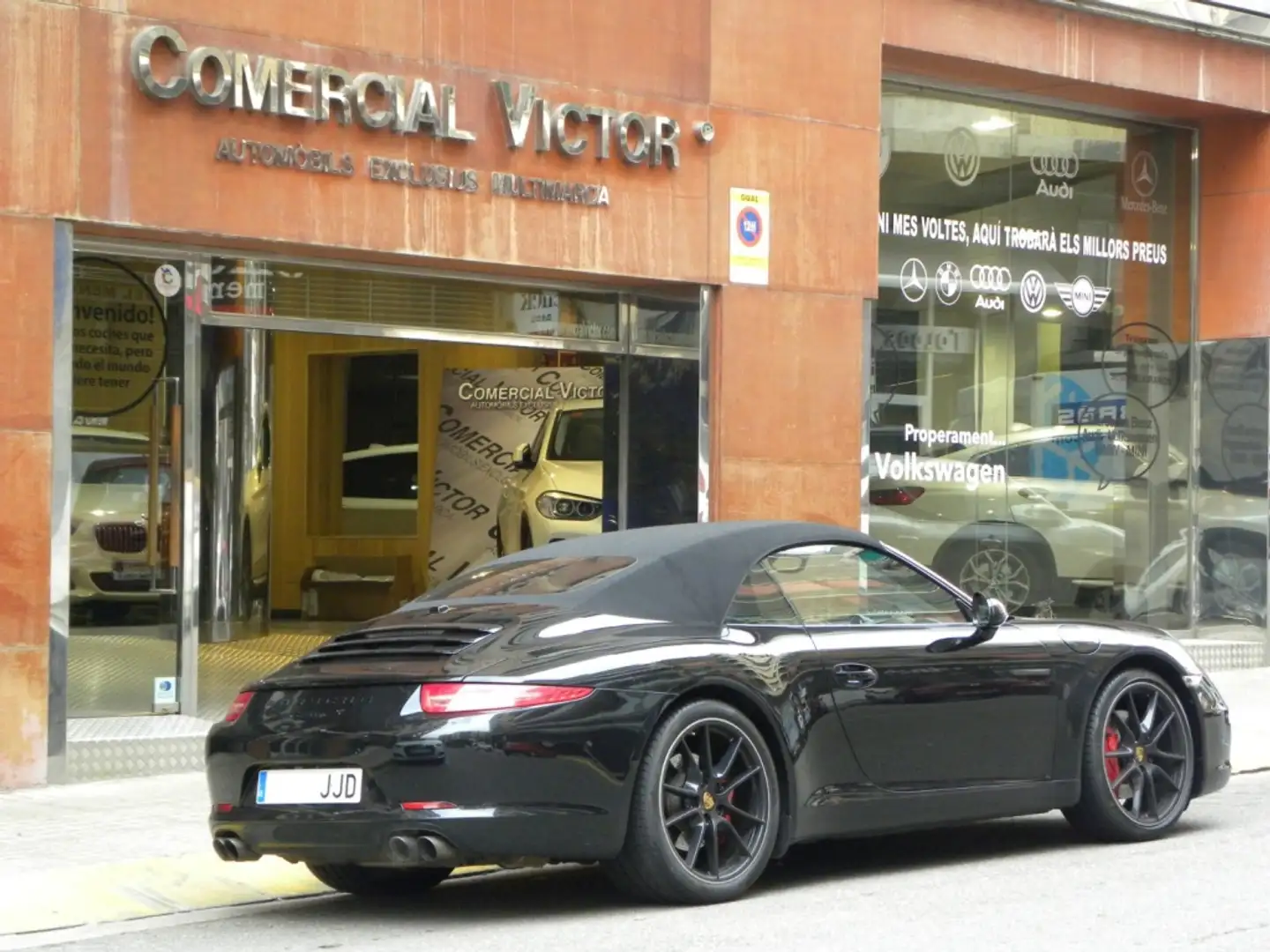 Porsche 991 Carrera S Cabriolet PDK Noir - 2