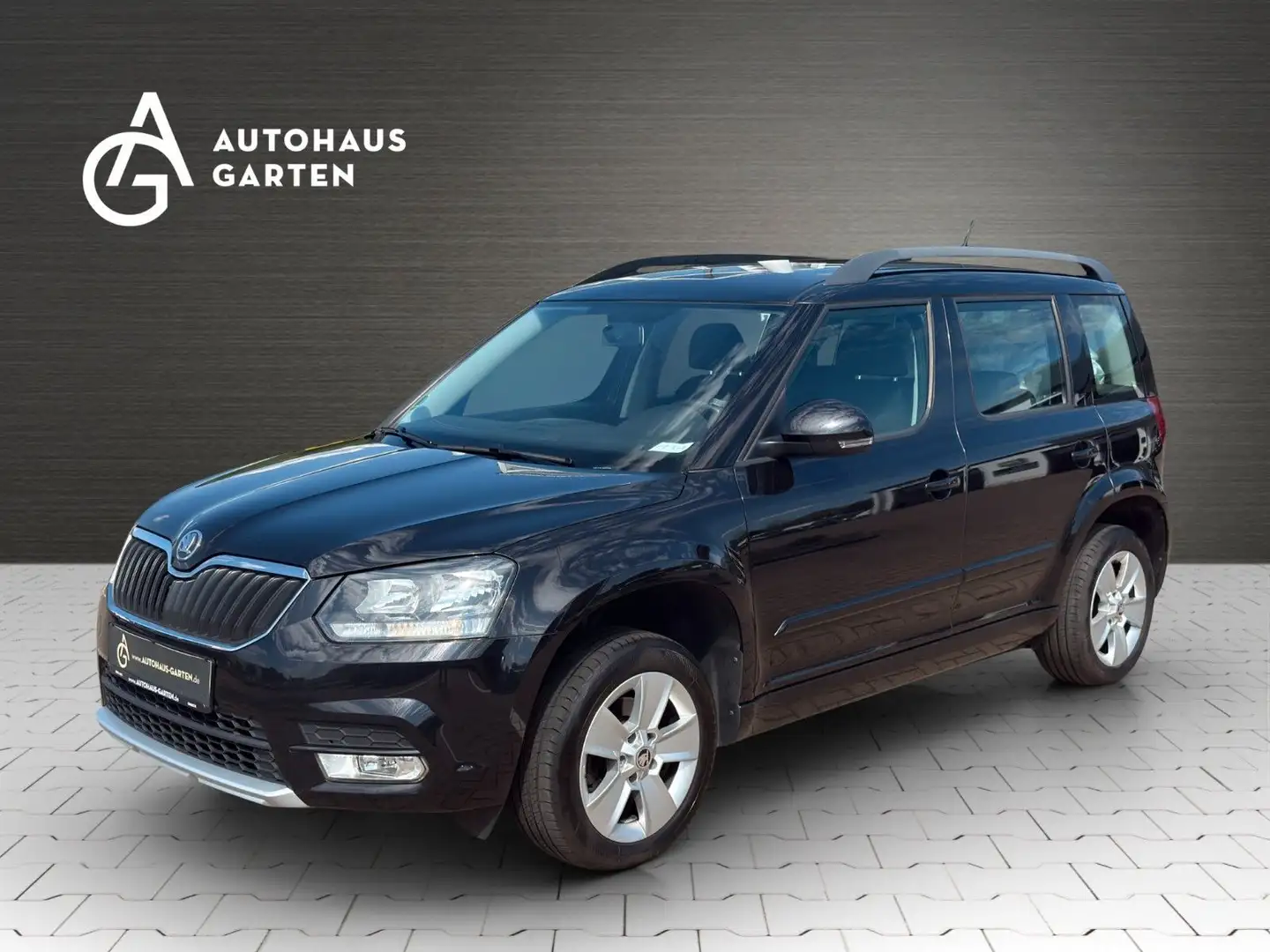 Skoda Yeti 1.6TDI Ambition 1.Hand DSG PDC SHZ Tempomat Schwarz - 1