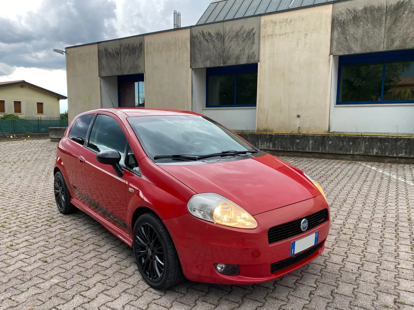 Fiat Grande Punto Grande Punto 1.3MJT Sport OK NEOPATENTATI Rojo - 2