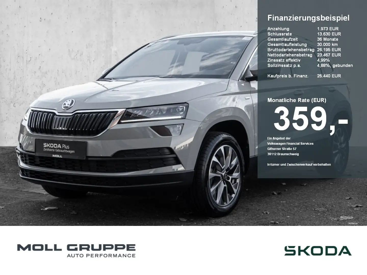 Skoda Karoq 1.5 TSI Ambition Clever SHZ DYNLICHT FLA Grau - 1