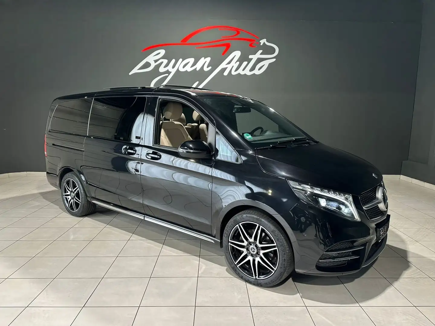 Mercedes-Benz V Long 300 d 4matic Premium auto IVA ESPOSTA Schwarz - 2