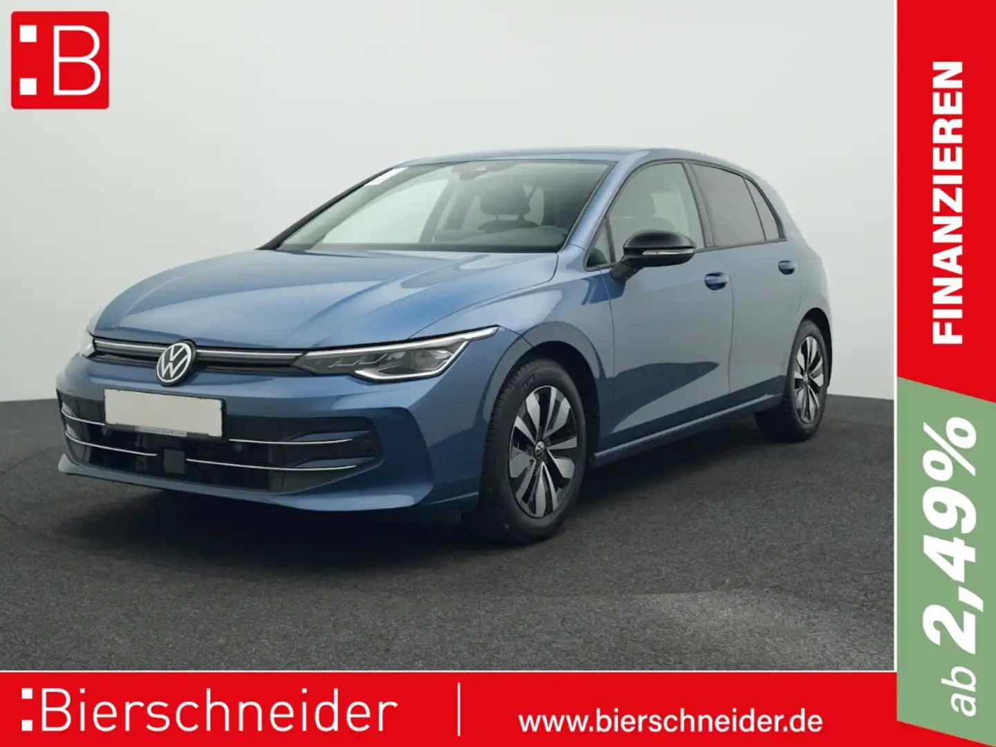 Volkswagen Golf 8 1.5 eTSI DSG Goal AHK IQ-LIGHT KAMERA Blau - 1