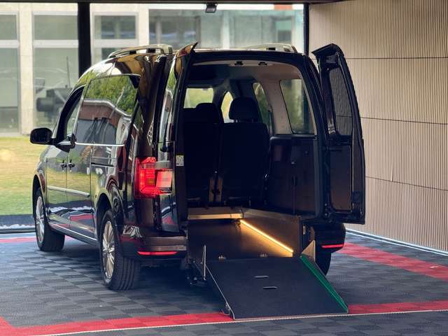 Imagine Volkswagen Caddy Maxi Highline Behindertengerecht-Rampe