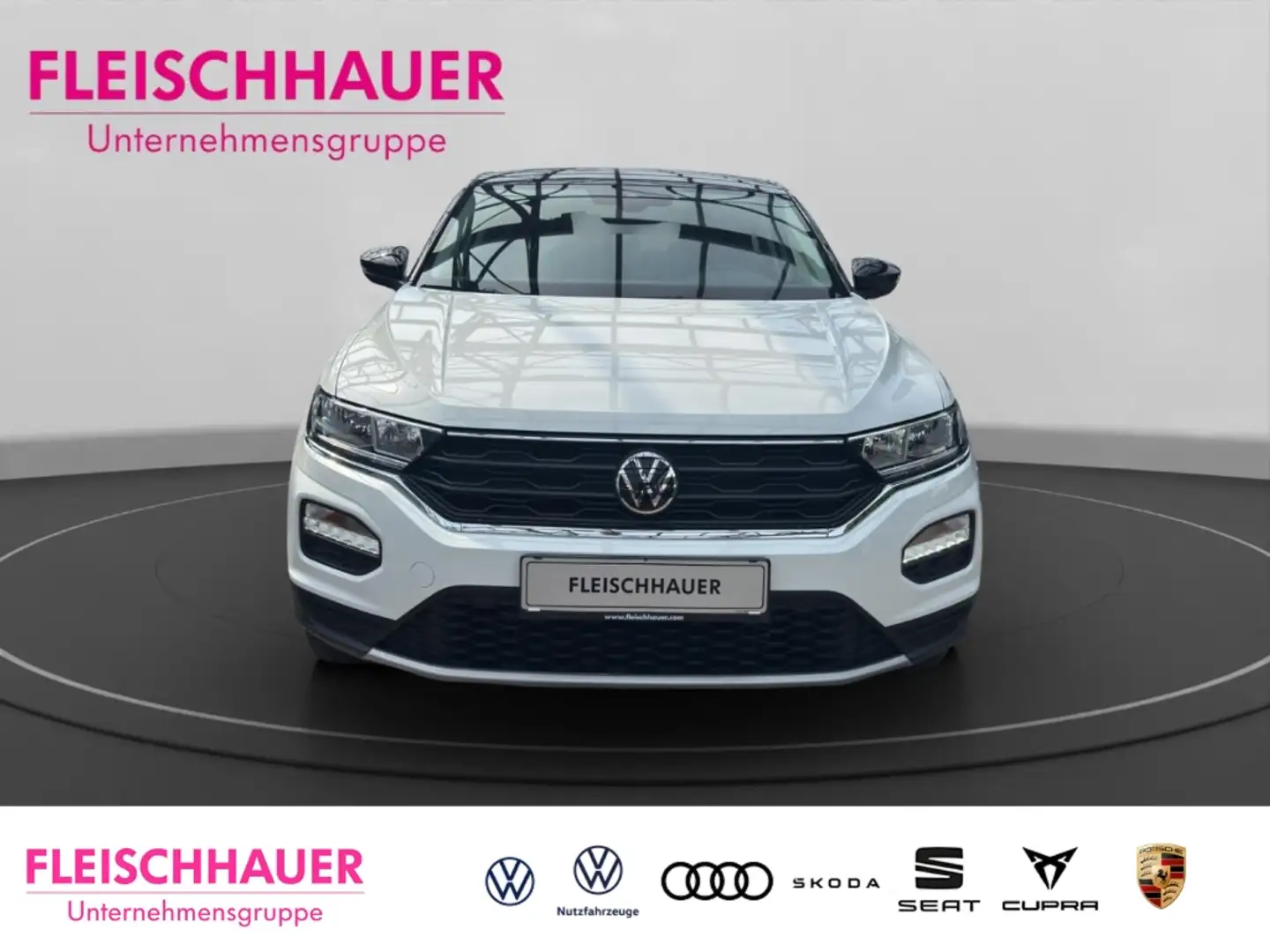 Volkswagen T-Roc Style 1.0 TSI Navi Digitales Cockpit ACC El. Heckk Bianco - 2