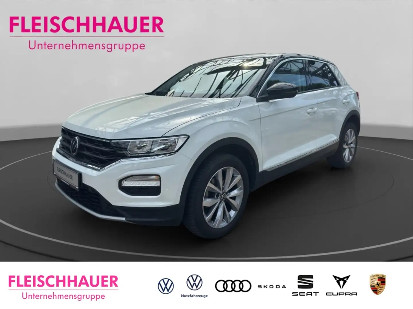 Volkswagen T-Roc Style 1.0 TSI Navi Digitales Cockpit ACC El. Heckk Bianco - 1