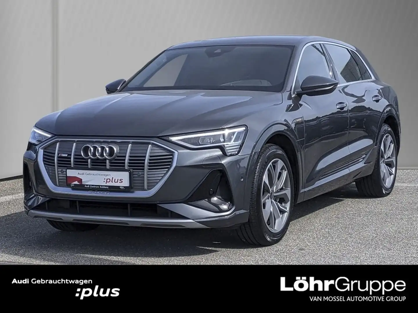 Audi e-tron 55 S line HeadUp AHK Kamera B&O Grau - 1