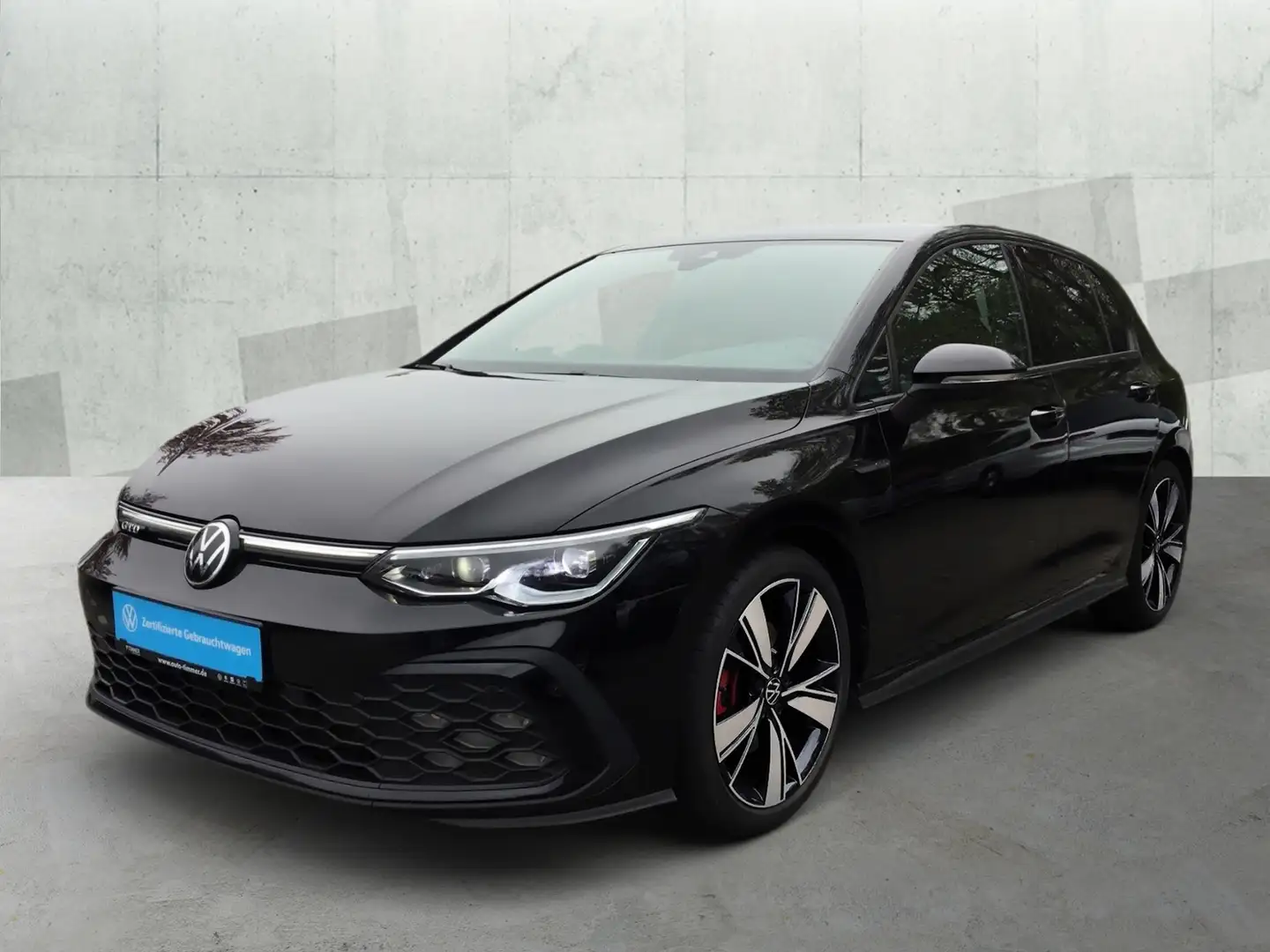 Volkswagen Golf VIII GTD 2.0 TDI DSG *IQ.LIGHT *AHK *ACC *RKAM *A Schwarz - 2