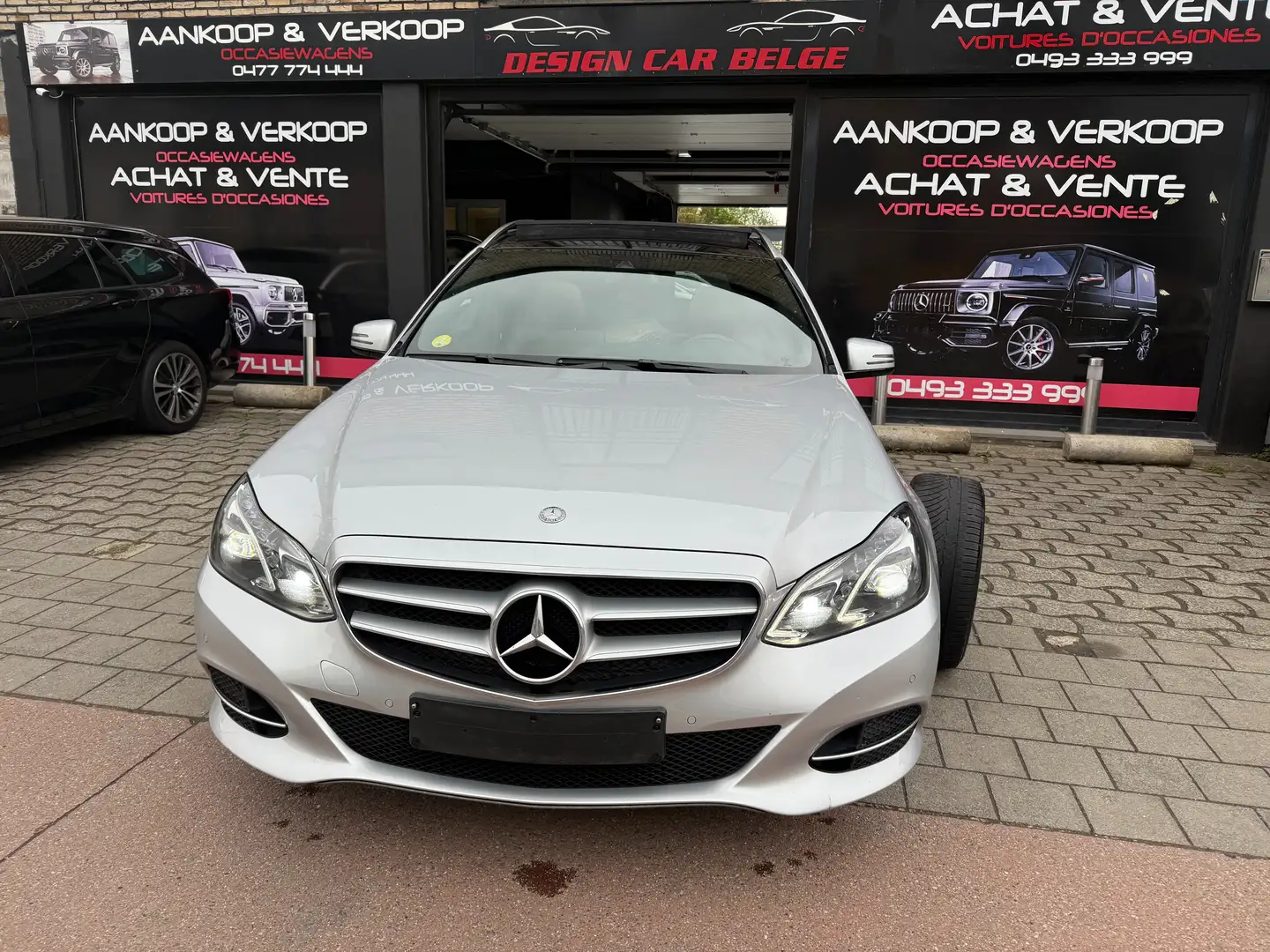 Mercedes-Benz E 350 4-Matic Avantgarde Full Option 1er Main Netto14669 Plateado - 2