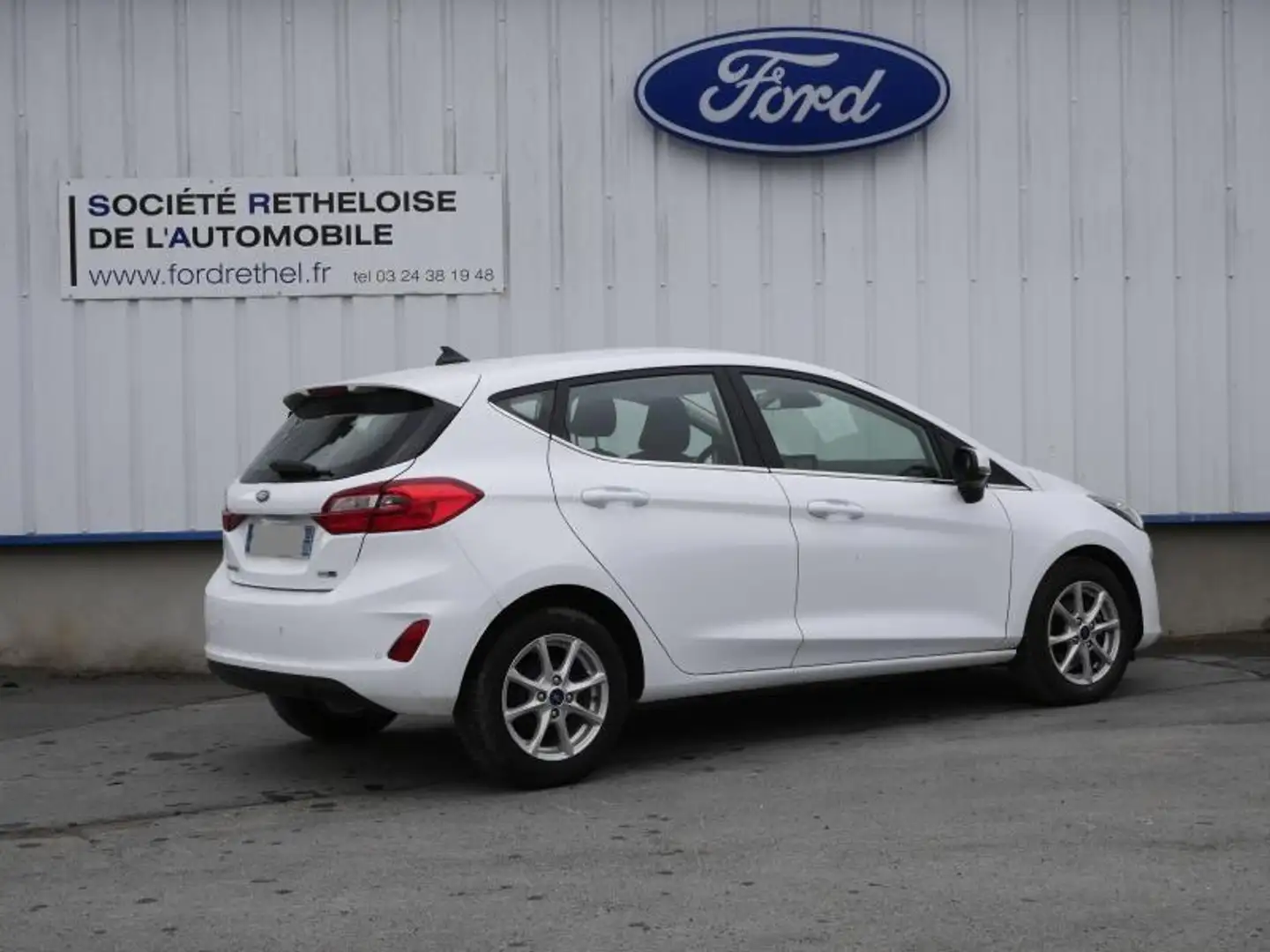 Ford Fiesta 1.0 EcoBoost 125ch mHEV Titanium 5p Wit - 2