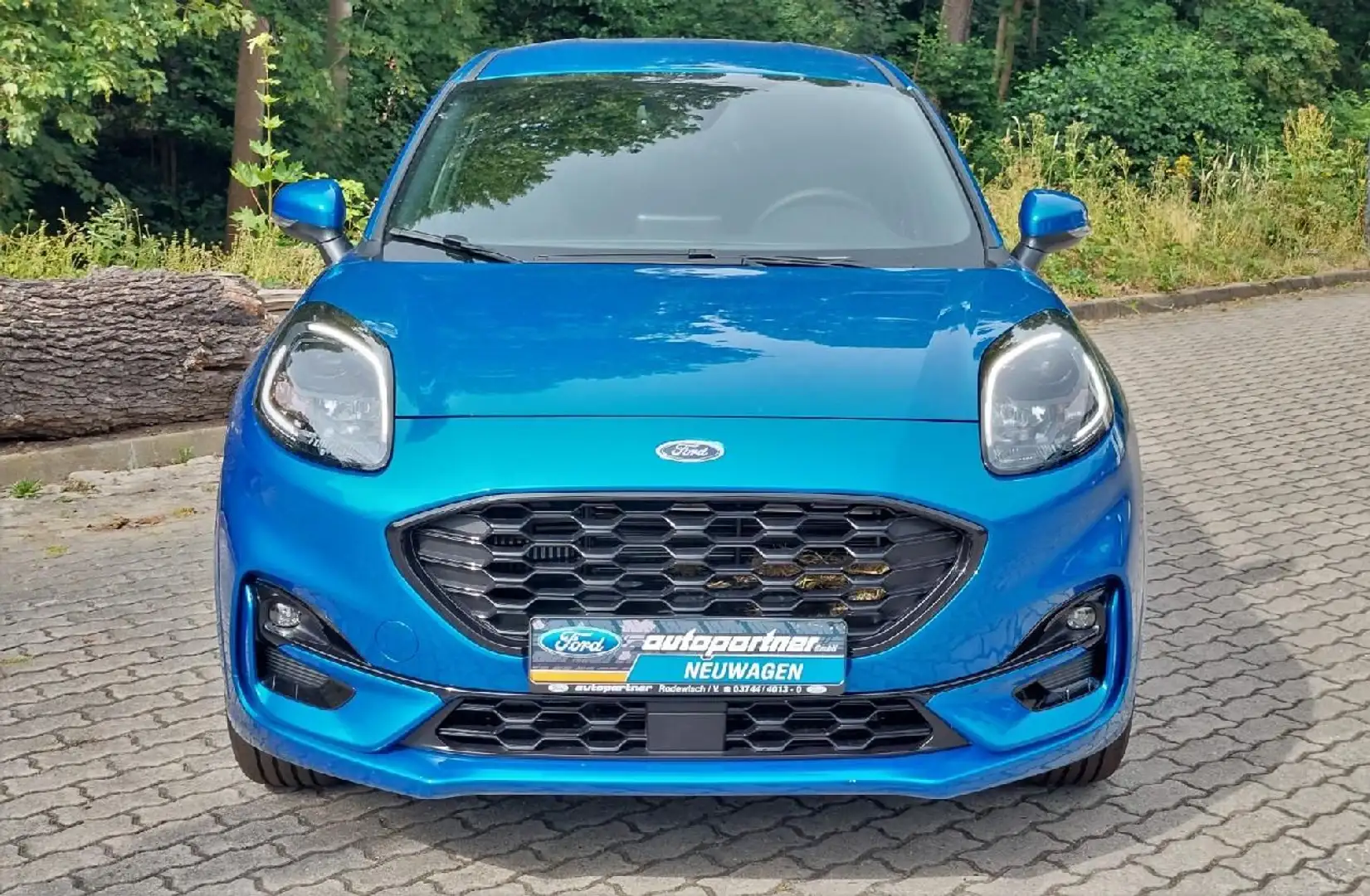 Ford Puma ST-Line 1,0l 125 PS Automatik Blau - 2