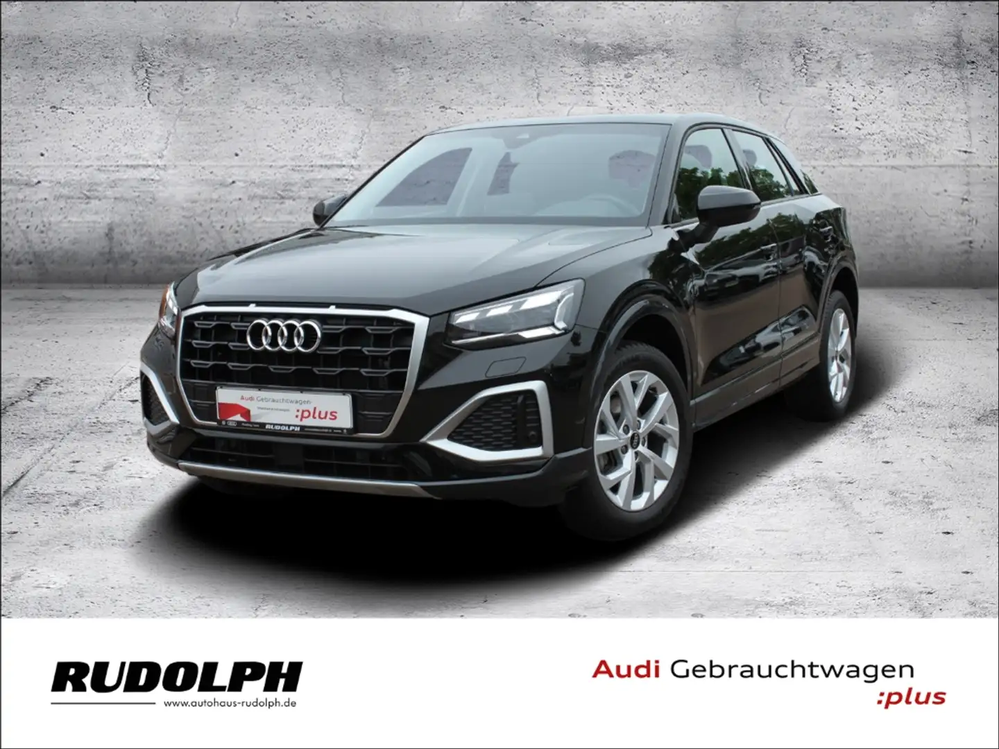 Audi Q2 advanced 35 TFSI S-tronic MATRIX LED NAVI ACC AHK Schwarz - 1