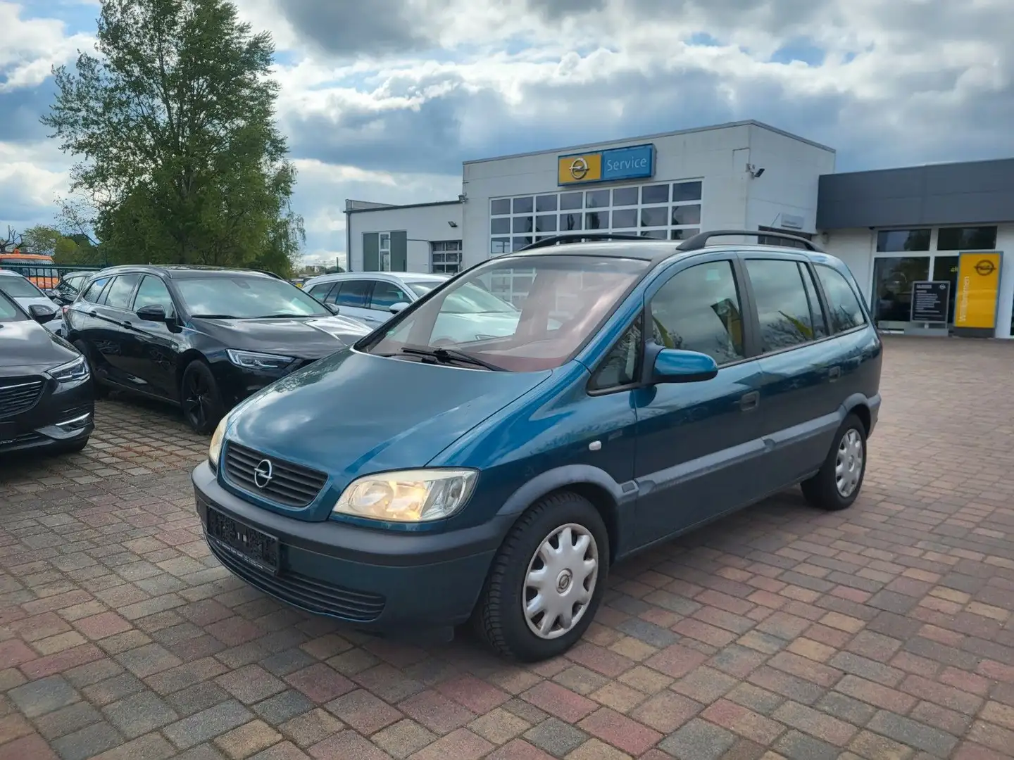 Opel Zafira A 1.6 *7-Sitzer*AU/HU bis 11/2025*1-Hand Bleu - 1