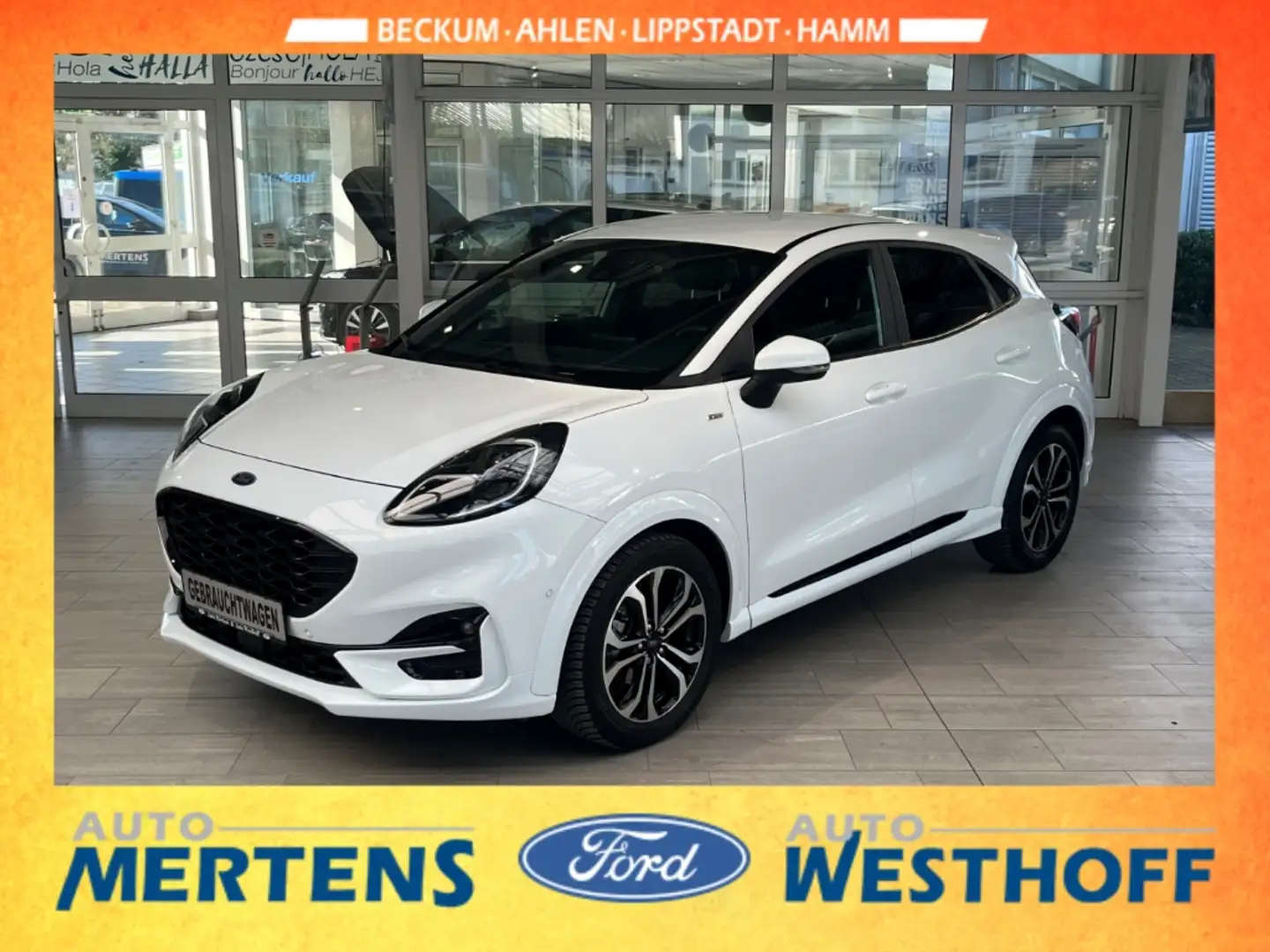 Ford Puma ST-Line X 1.0l Kamera LED Navi ACC KeyFree Gjr Bianco - 1