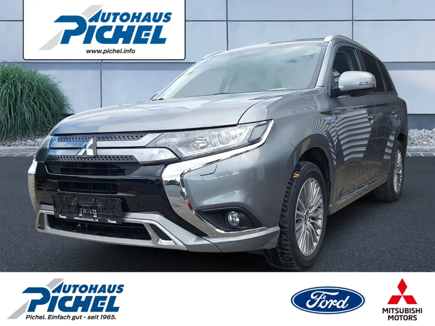 Mitsubishi Outlander PHEV Basis ALLRAD KLIMA SITZHEIZUNG FH VO+HI Gris - 1