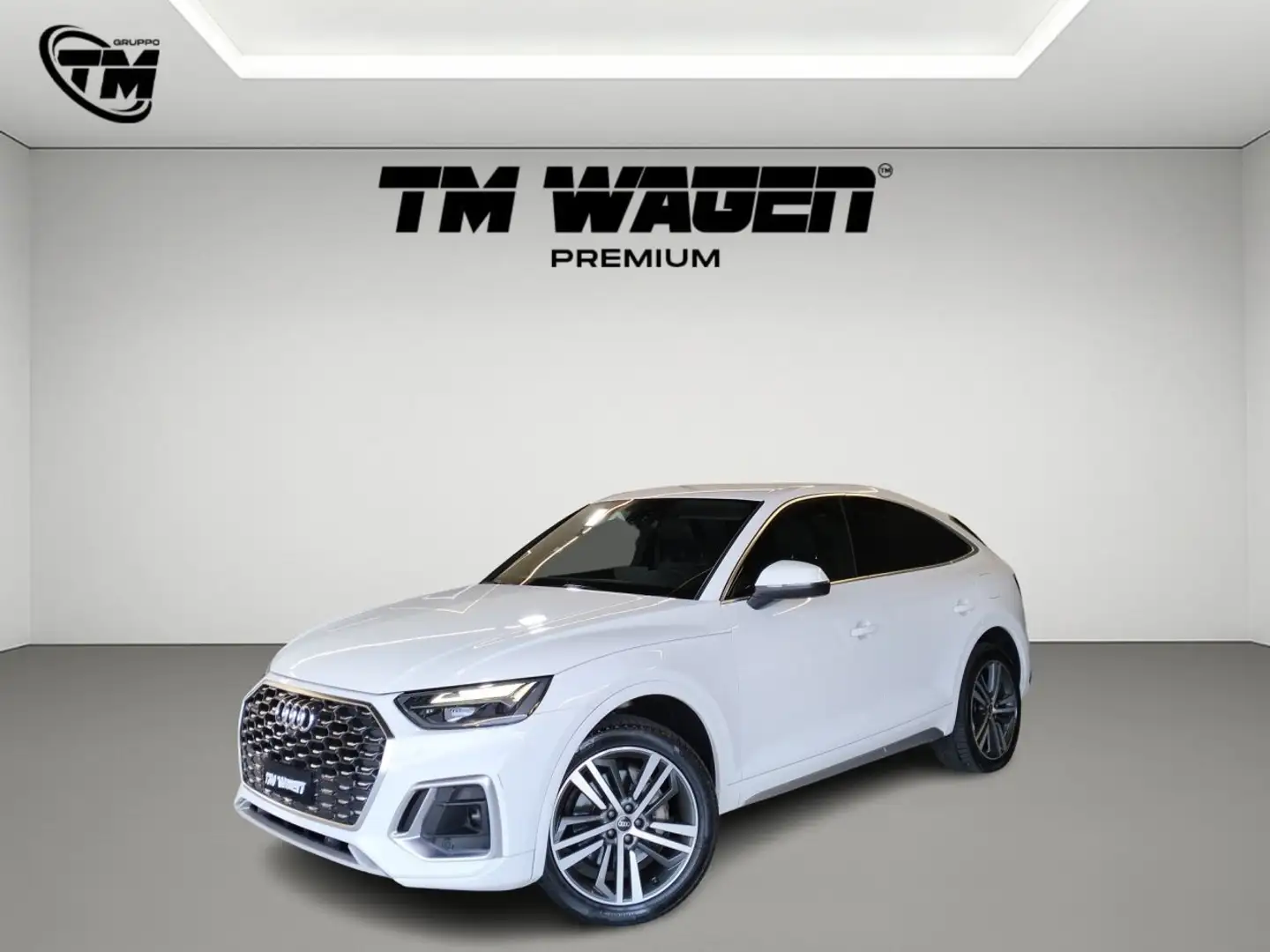 Audi Q5 Sportback 50 2.0 tfsi e S line quattro s-tronic Blanc - 1