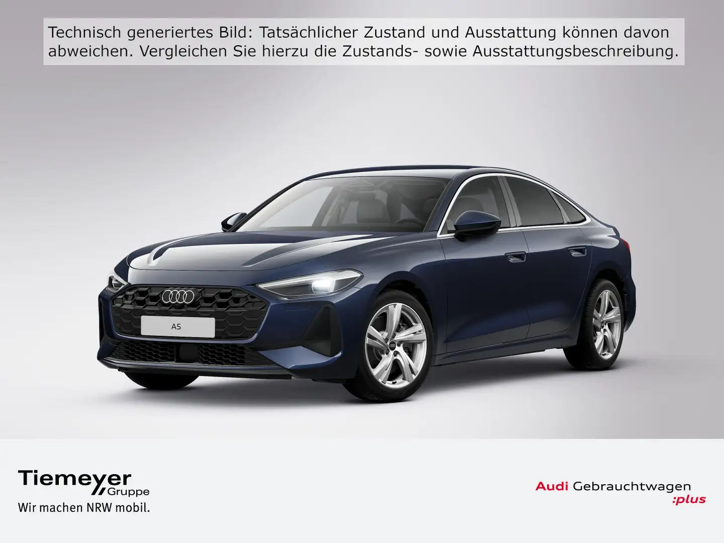 Audi A5 TDI LEDER KAMERA LM18 eSITZE Blau - 1
