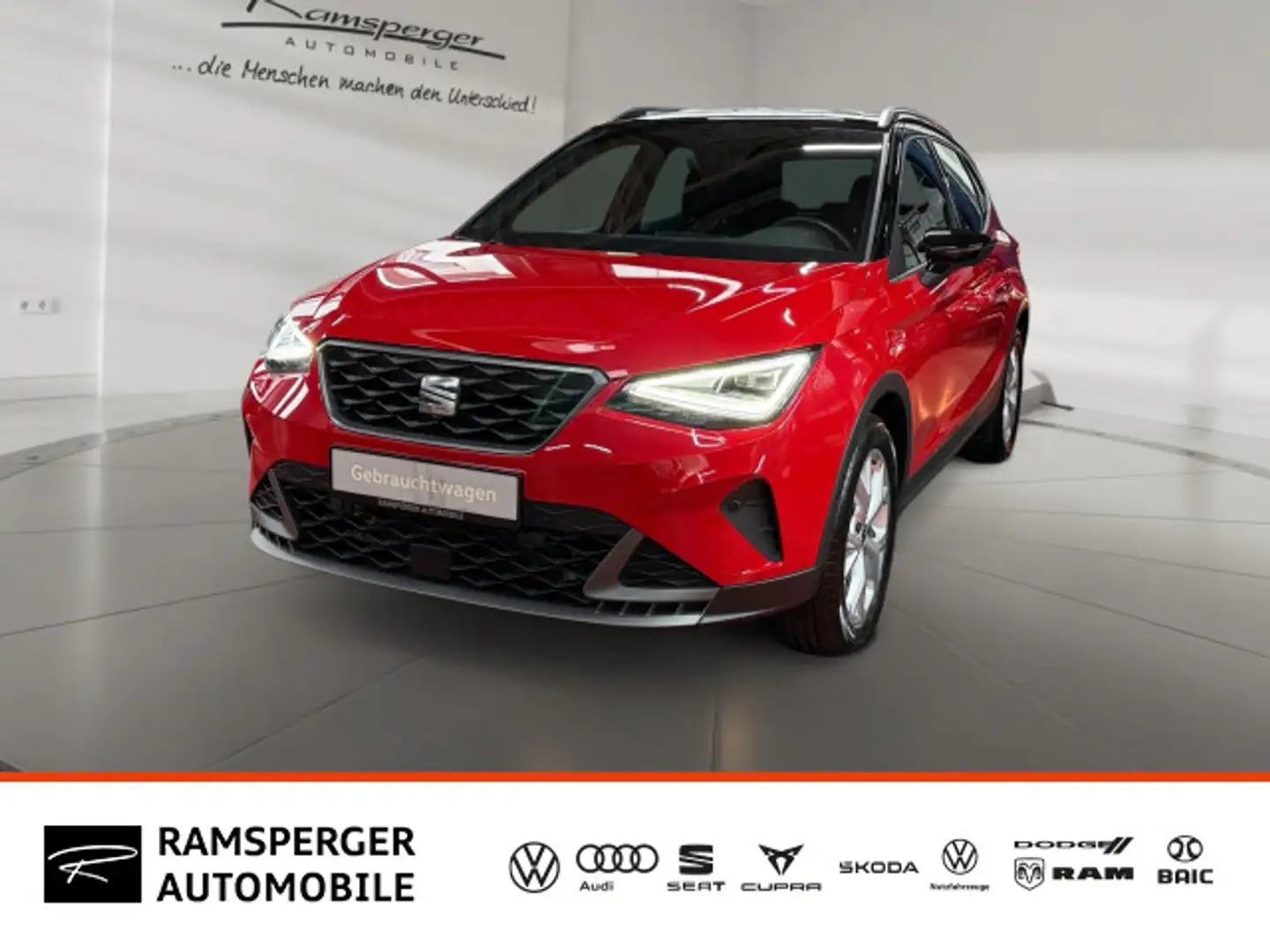SEAT Arona FR 1.0 TSI DSG LED/DAB/Kamera/uvm. Rot - 1