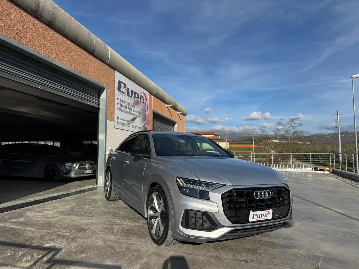 Audi Q8 Q8 50 3.0 tdi mhev S-line quattro tiptronic Argent - 1