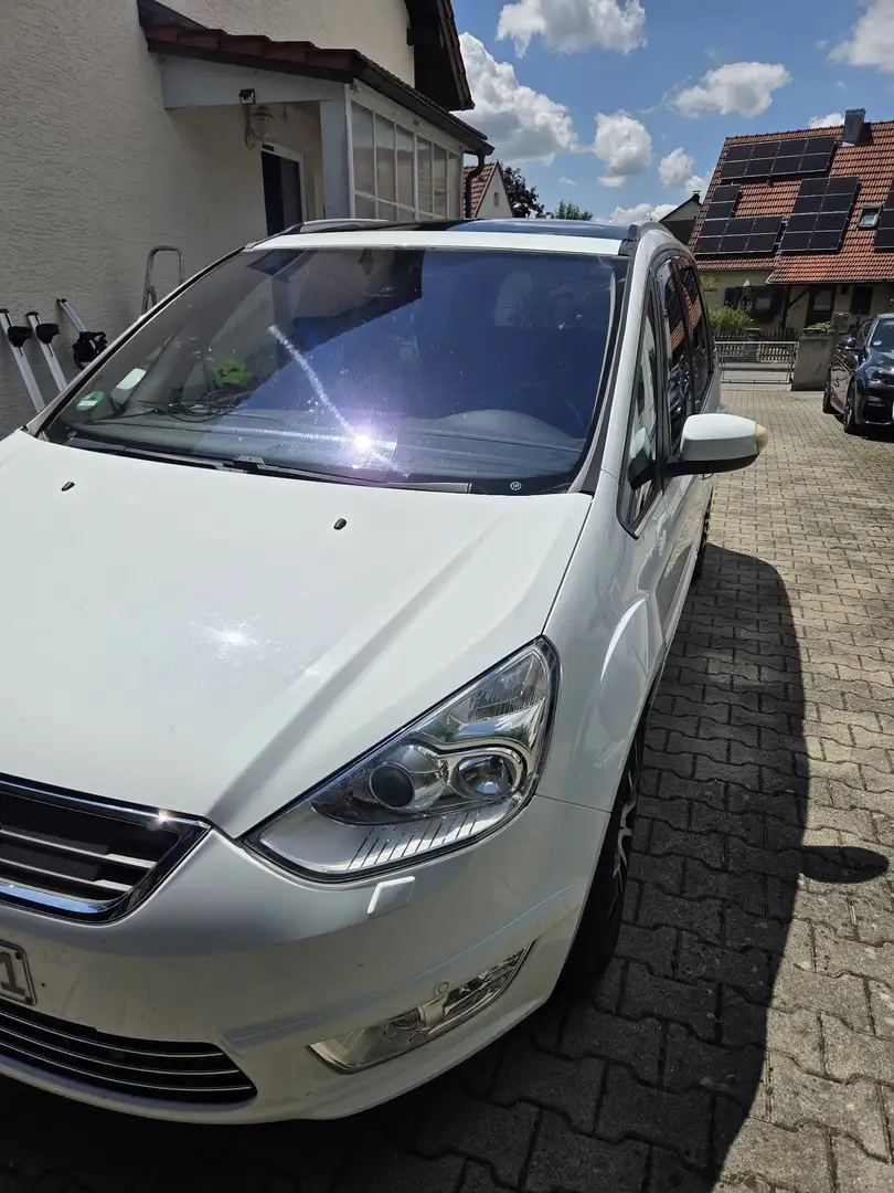 Ford Galaxy 2.0 TDCi DPF Aut. Titanium Weiß - 2