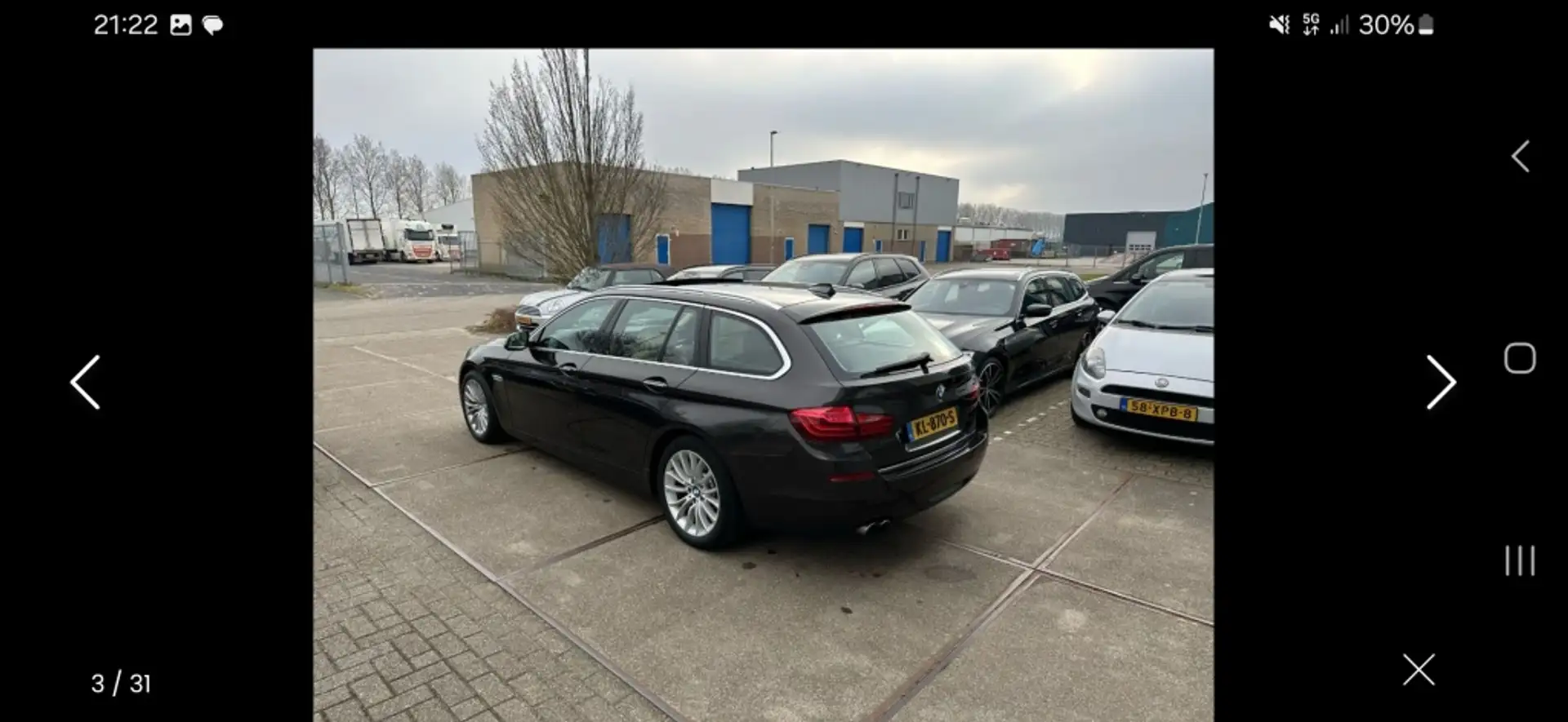BMW 528 5-serie Touring 528xi Luxury Ed smeđa - 2