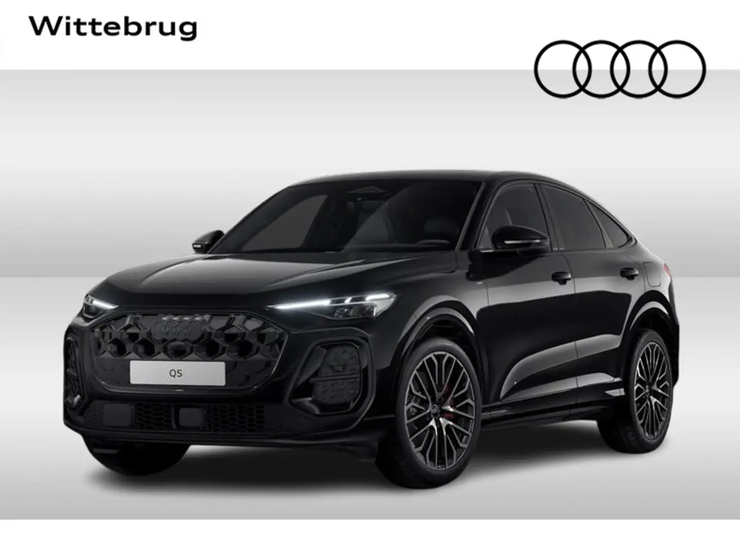 Audi Q5 Sportback e-hybrid 367pk quattro S tronic S editio Schwarz - 1