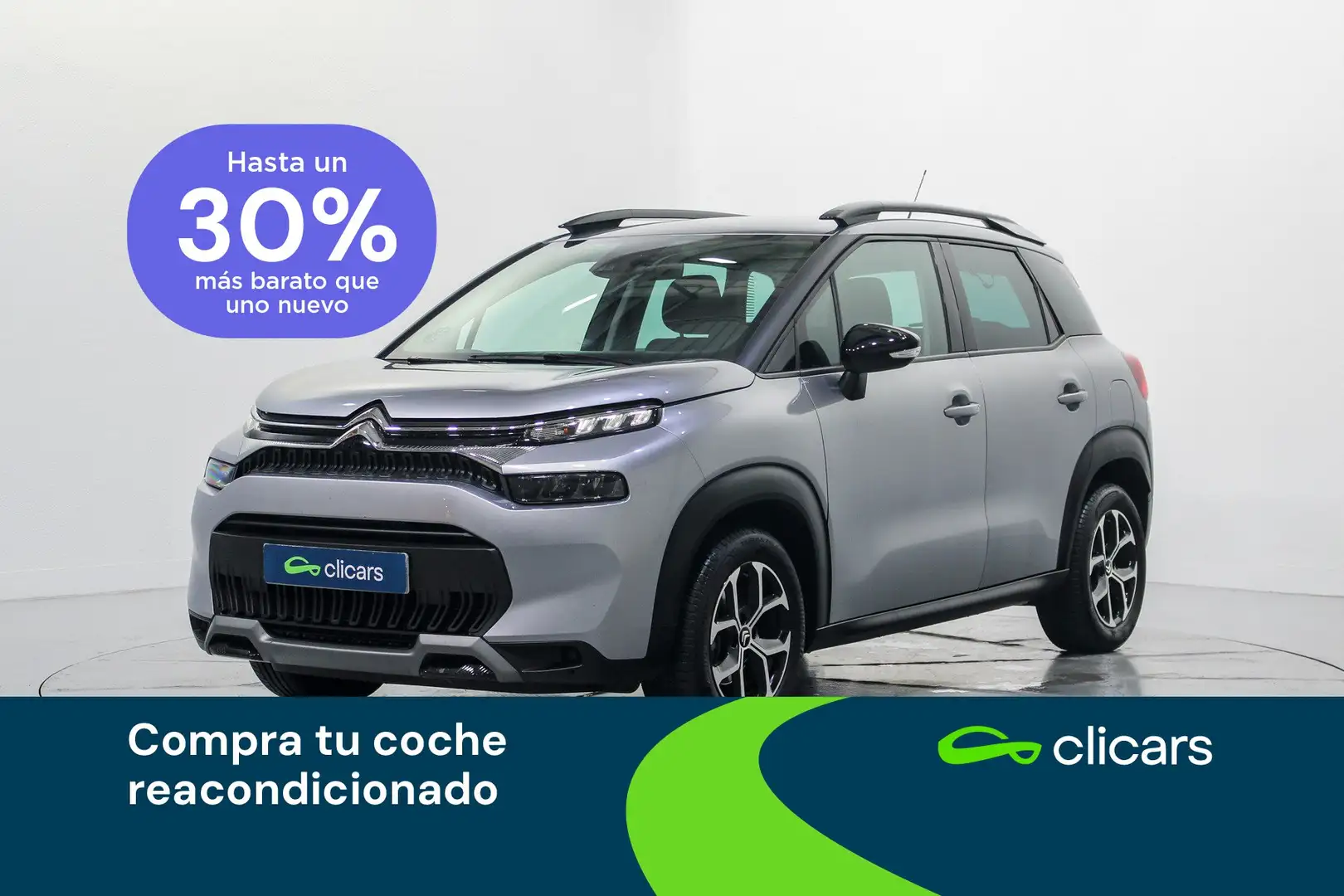 Citroen C3 Aircross Puretech S&S Plus 110 Plateado - 1