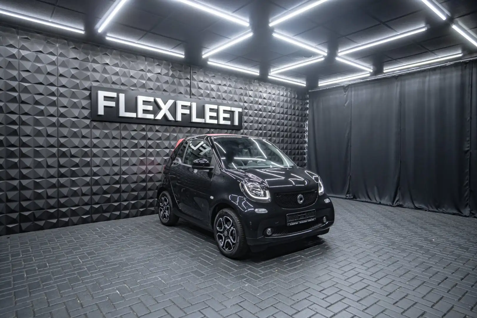 smart forTwo turbo Cabrio Leder SHZ Schwarz - 1