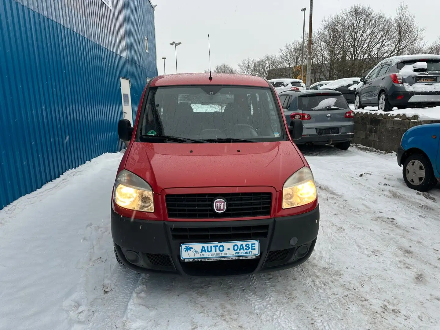 Fiat Doblo Doblò 1.4 8V Active**24 TKM*8 Fach ** Rot - 2