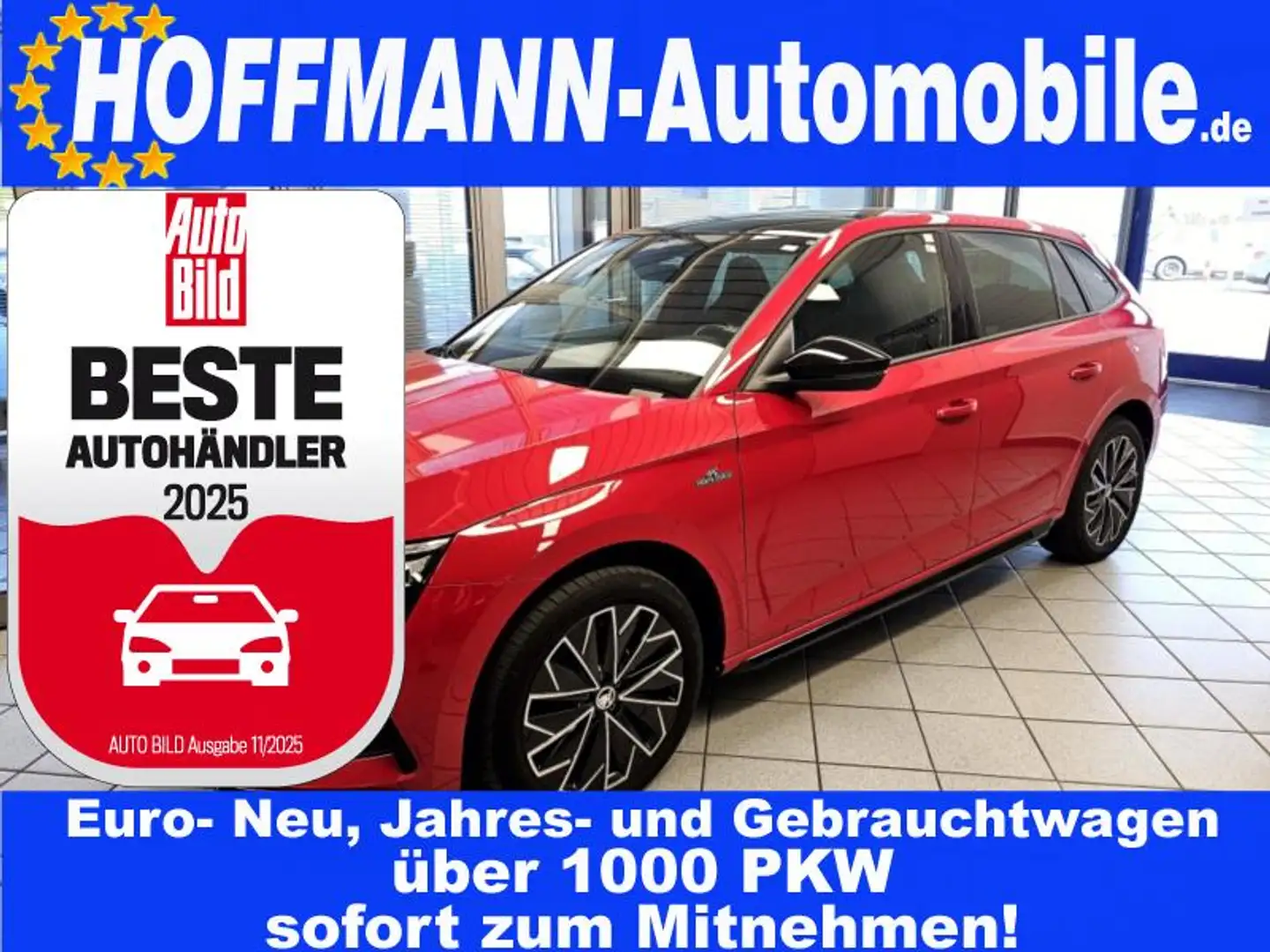 Skoda Scala Monte Carlo Pano-dach,Winterpaket,Kamera Rot - 1