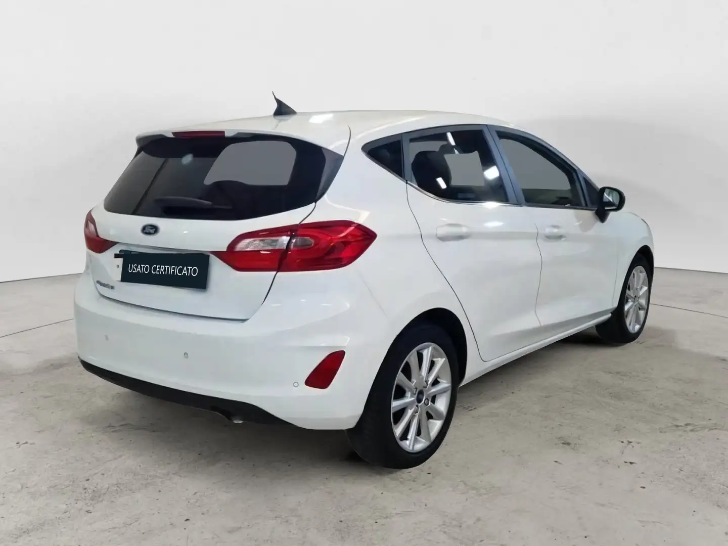 Ford Fiesta 1.5 EcoBlue 85 CV 5 porte NAVI Titanium Bianco - 2