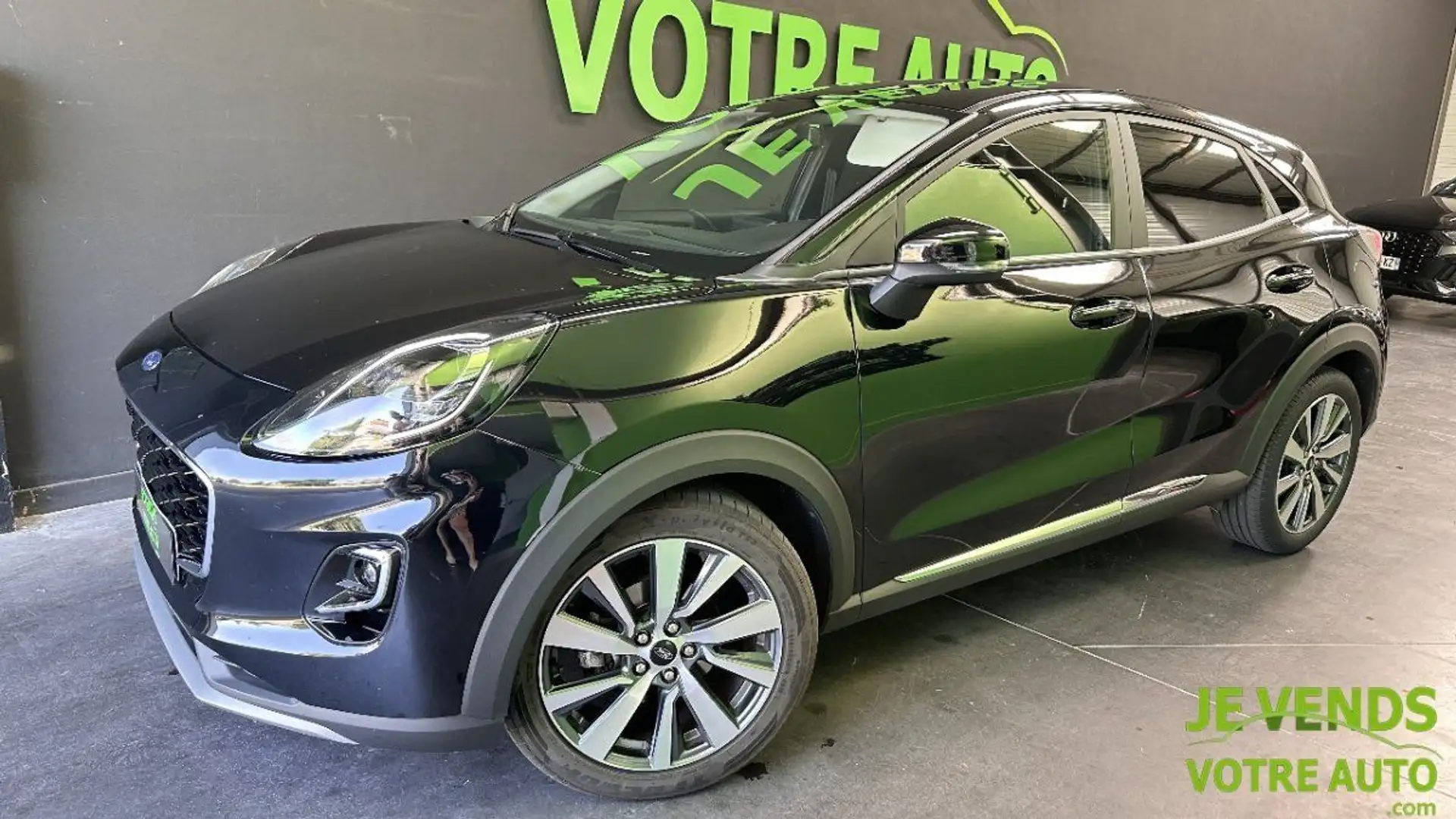 Ford Puma II 1.0 i 12V EcoBoost mHEV DCT7 125 cv Boîte auto Negro - 1