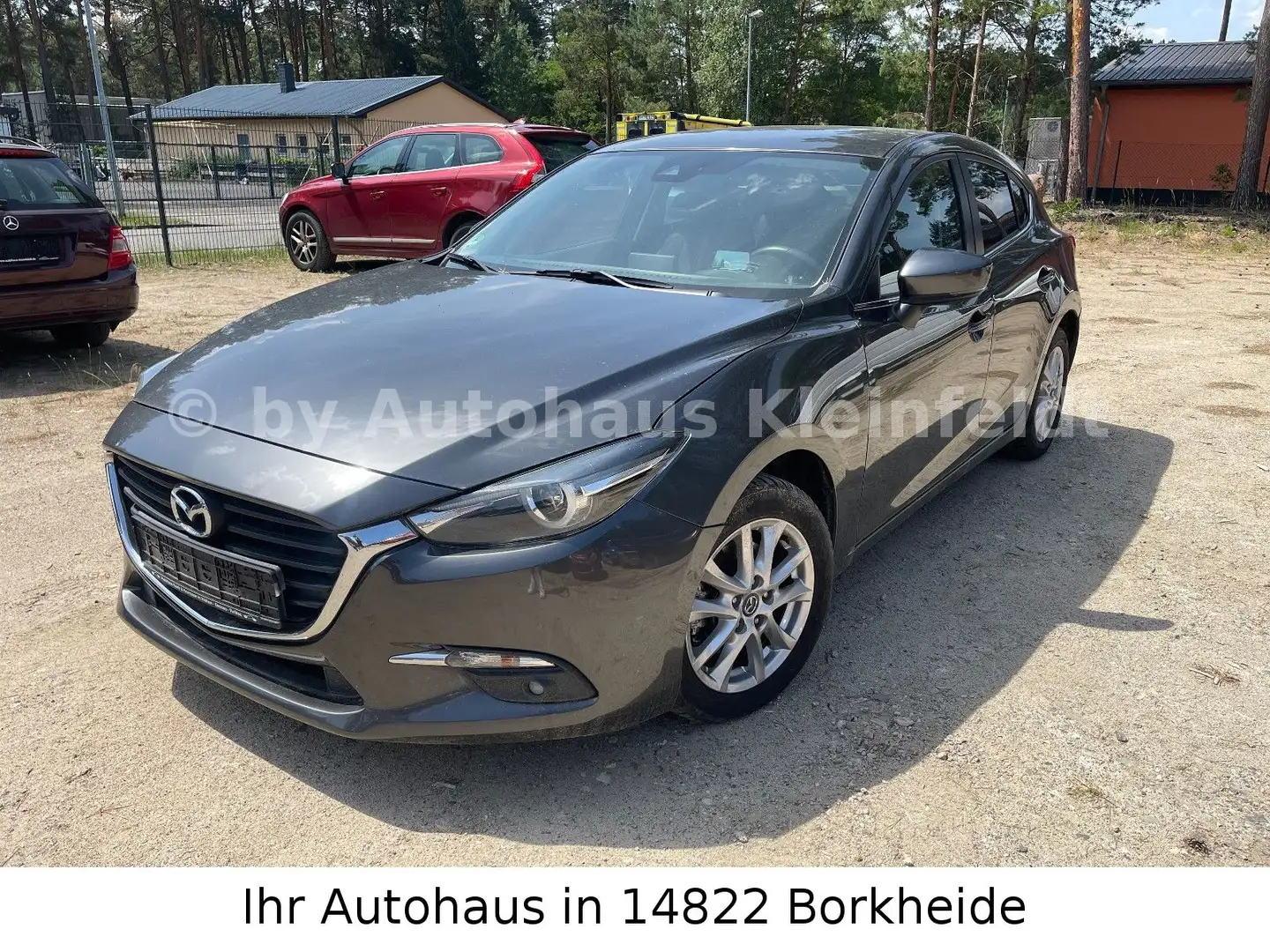 Mazda 3 Lim. Exclusive-Line |KAMERA|SHZ|2-ZONE| Grau - 1