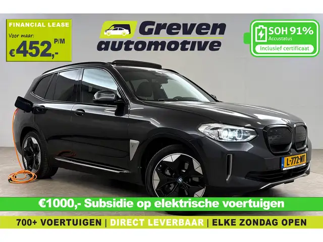 BMW iX3 Executive 80 kWh | Snelladen | SOH 91% | Pano | Ca