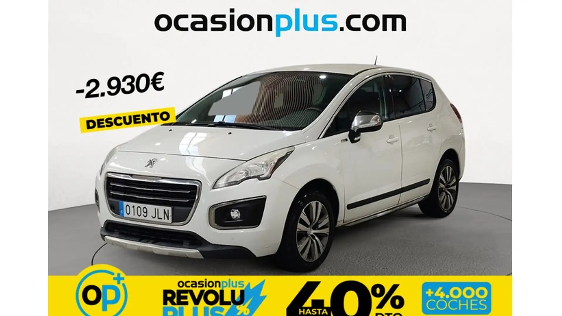 Peugeot 3008 1.6 BlueHDi Style 120 Blanco - 1