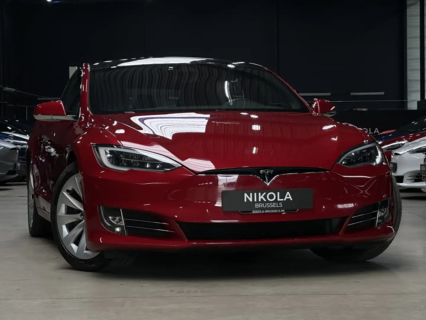Tesla Model S Tesla Model S 75D - PREMIUM AUDIO - PREMIUM SEATS Rouge - 1